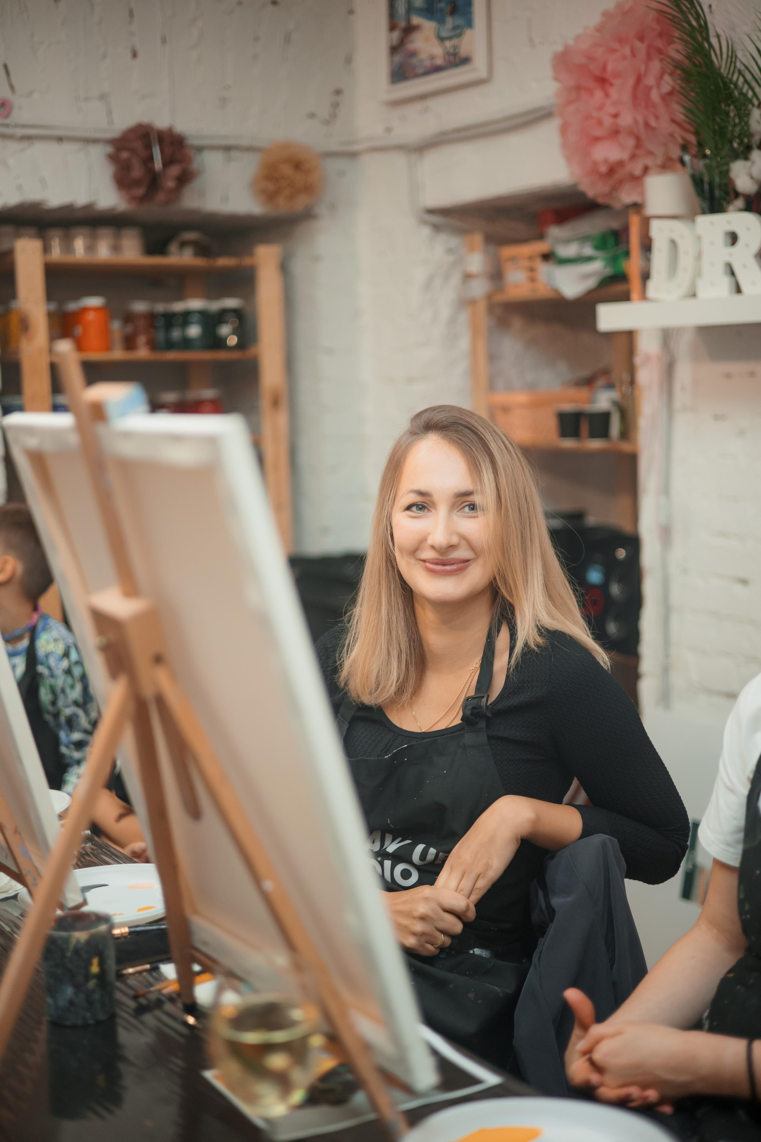 День рождения в Арт-студии. Свадебный и репортажный фотограф (Москва, Королев и другие)