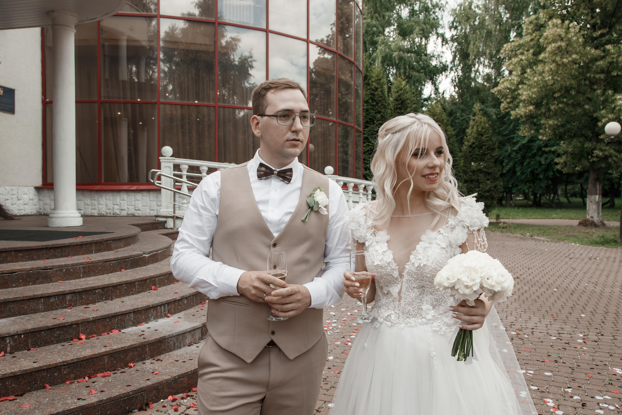 Виктория и Даниил, Железнодорожный + Кусково. Свадебный и репортажный фотограф (Москва, Королев и другие)