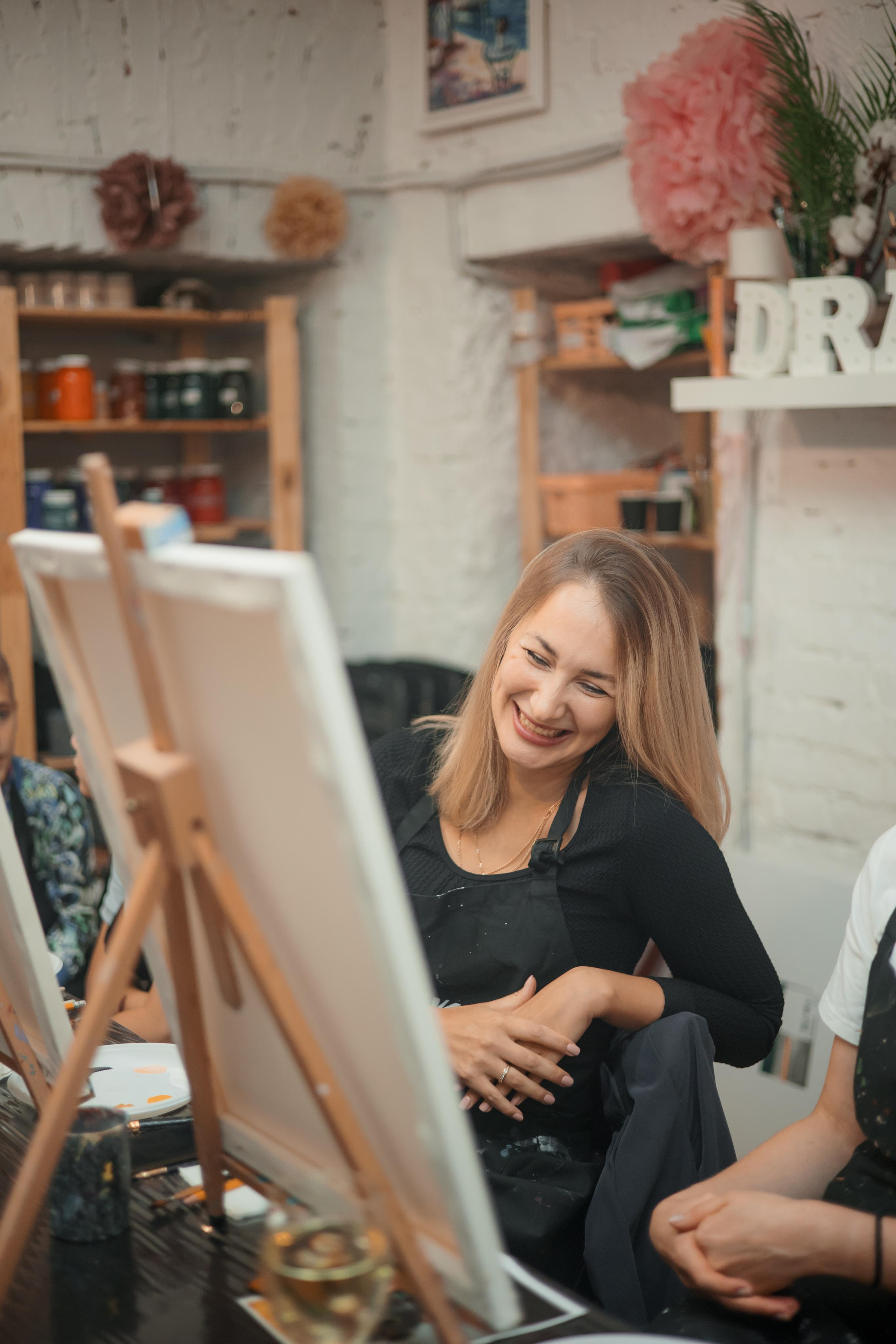 День рождения в Арт-студии. Свадебный и репортажный фотограф (Москва, Королев и другие)