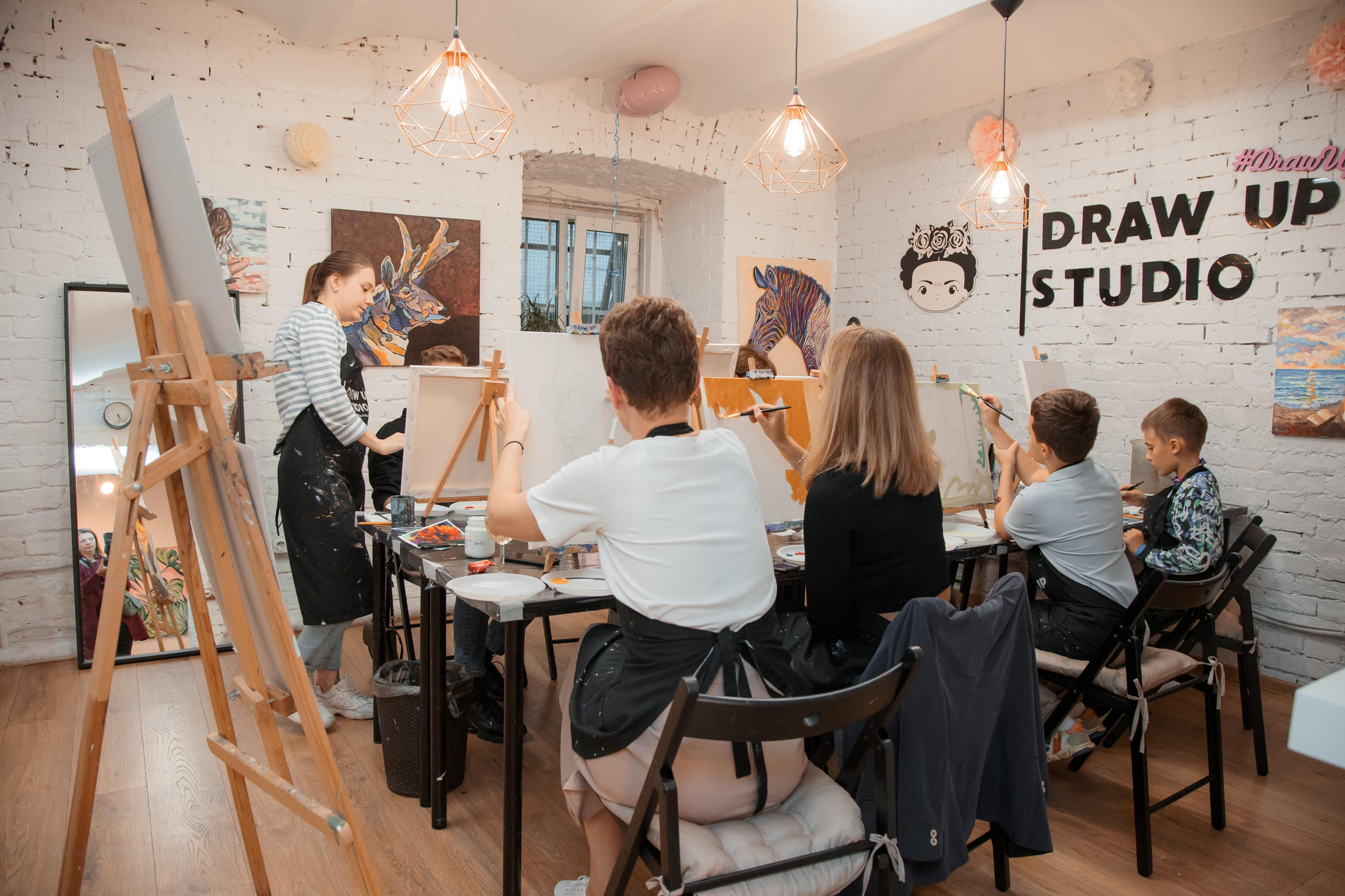 День рождения в Арт-студии. Свадебный и репортажный фотограф (Москва, Королев и другие)