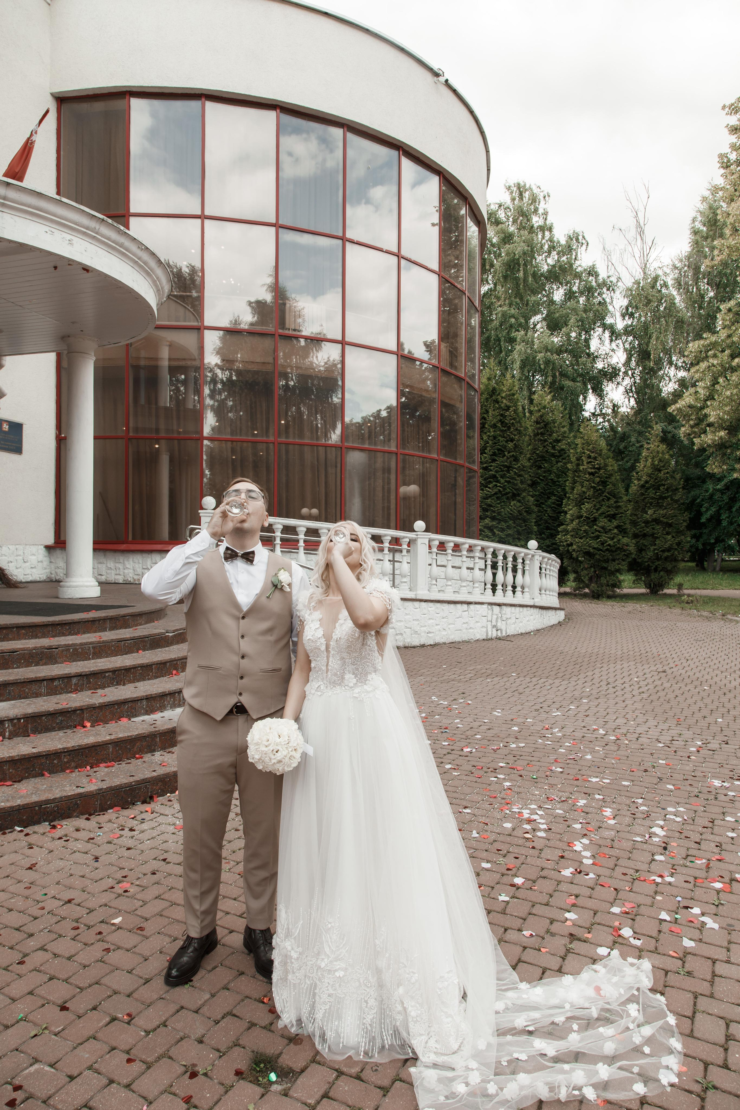 Виктория и Даниил, Железнодорожный + Кусково. Свадебный и репортажный фотограф (Москва, Королев и другие)