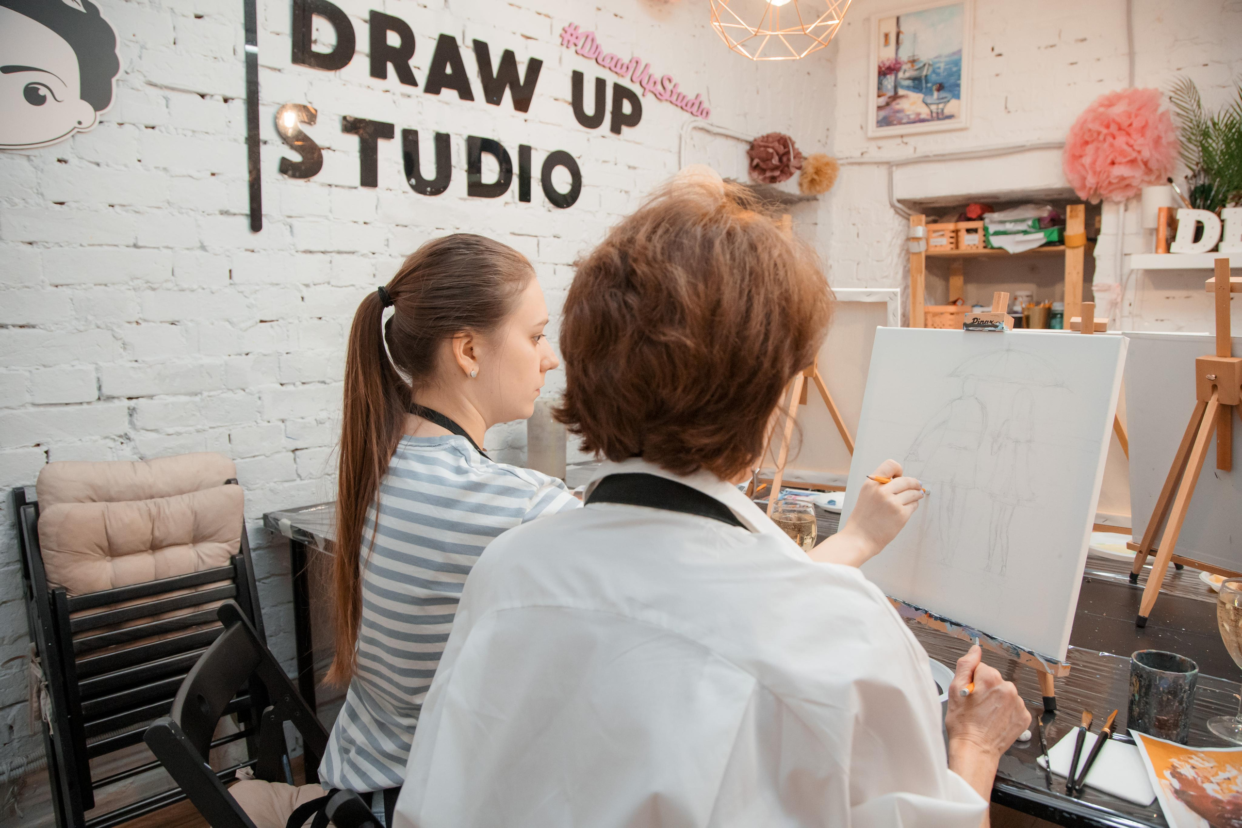 День рождения в Арт-студии. Свадебный и репортажный фотограф (Москва, Королев и другие)