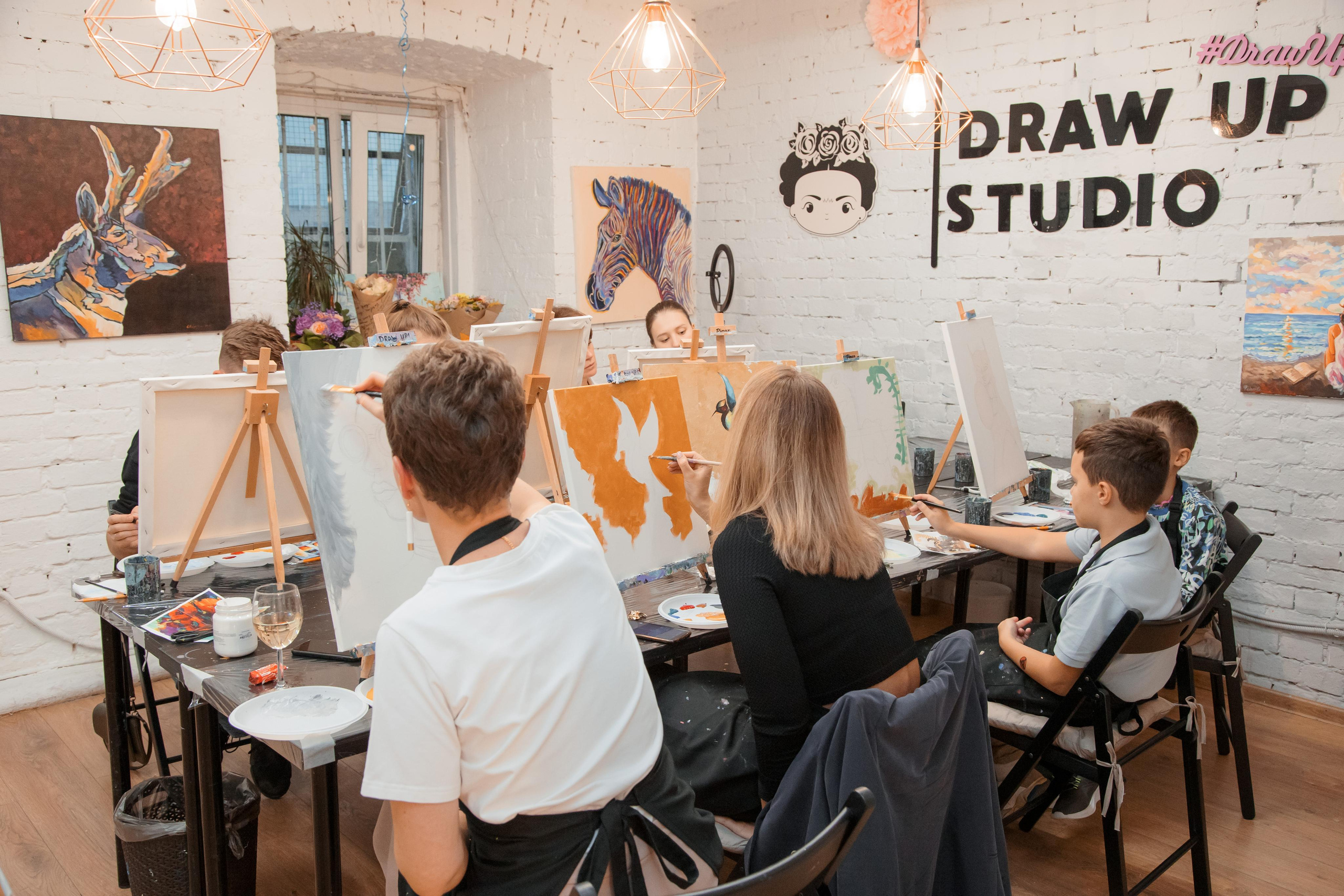 День рождения в Арт-студии. Свадебный и репортажный фотограф (Москва, Королев и другие)