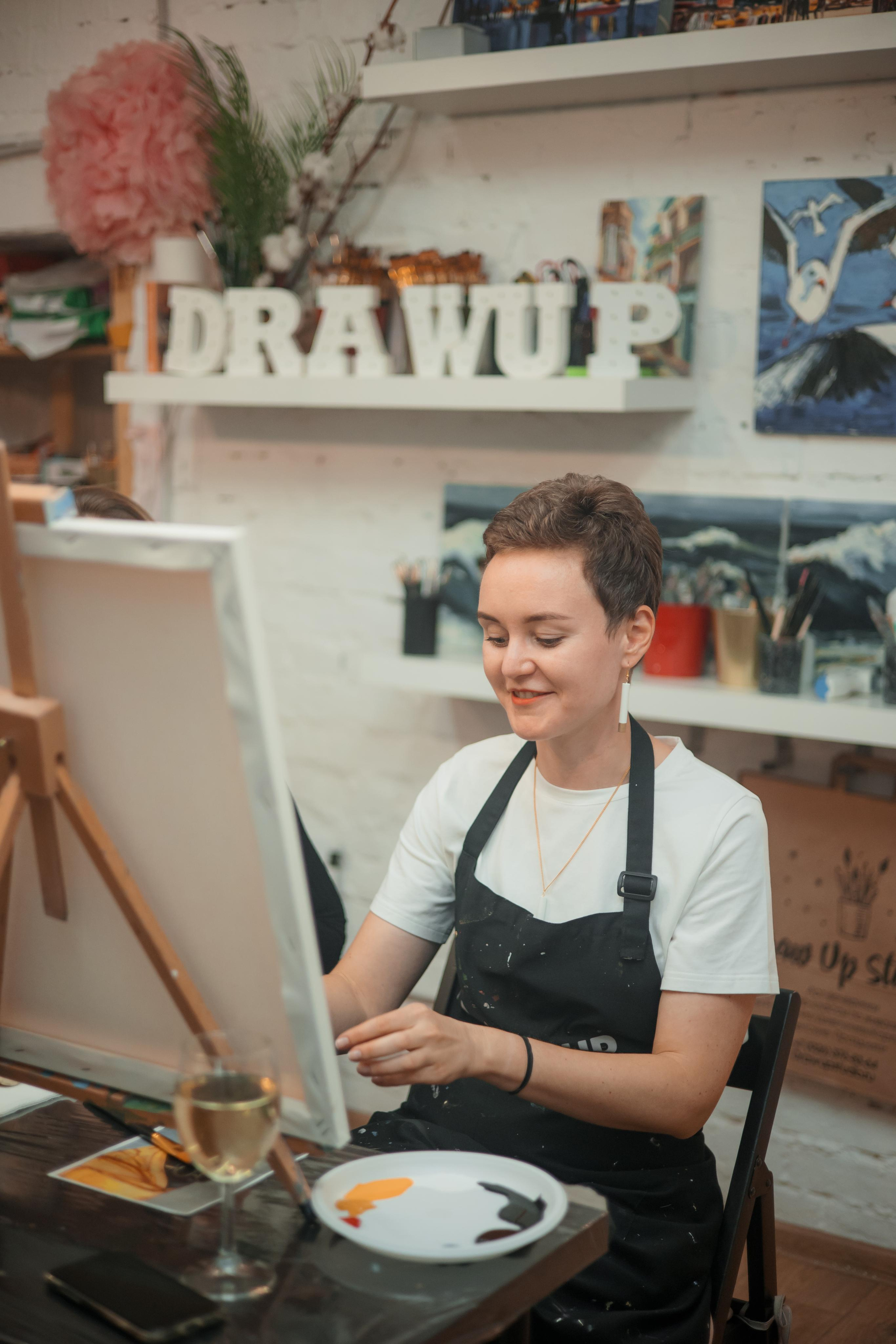 День рождения в Арт-студии. Свадебный и репортажный фотограф (Москва, Королев и другие)