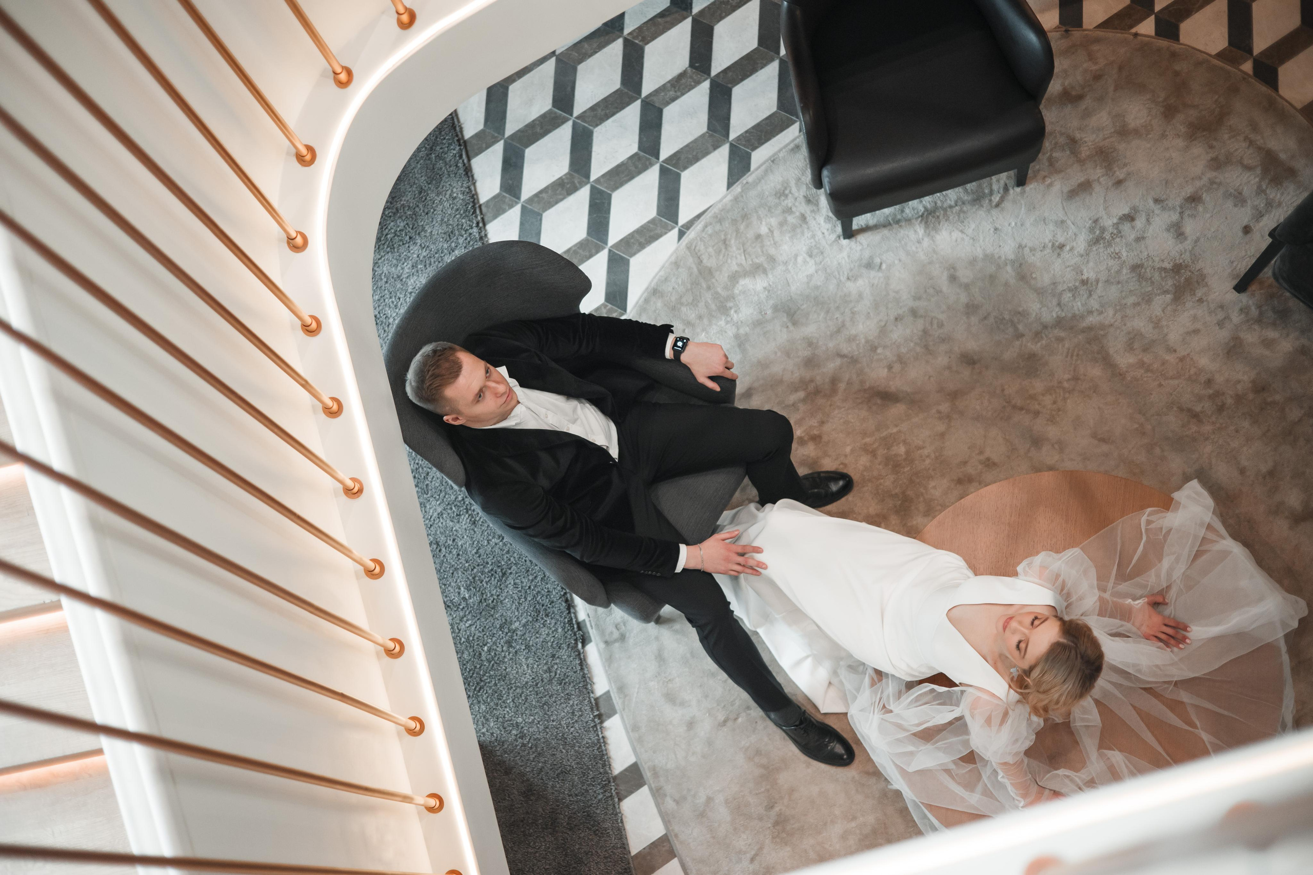 Свадебная фотосессия в отеле Movenpick. Свадебный и репортажный фотограф (Москва, Королев и другие)