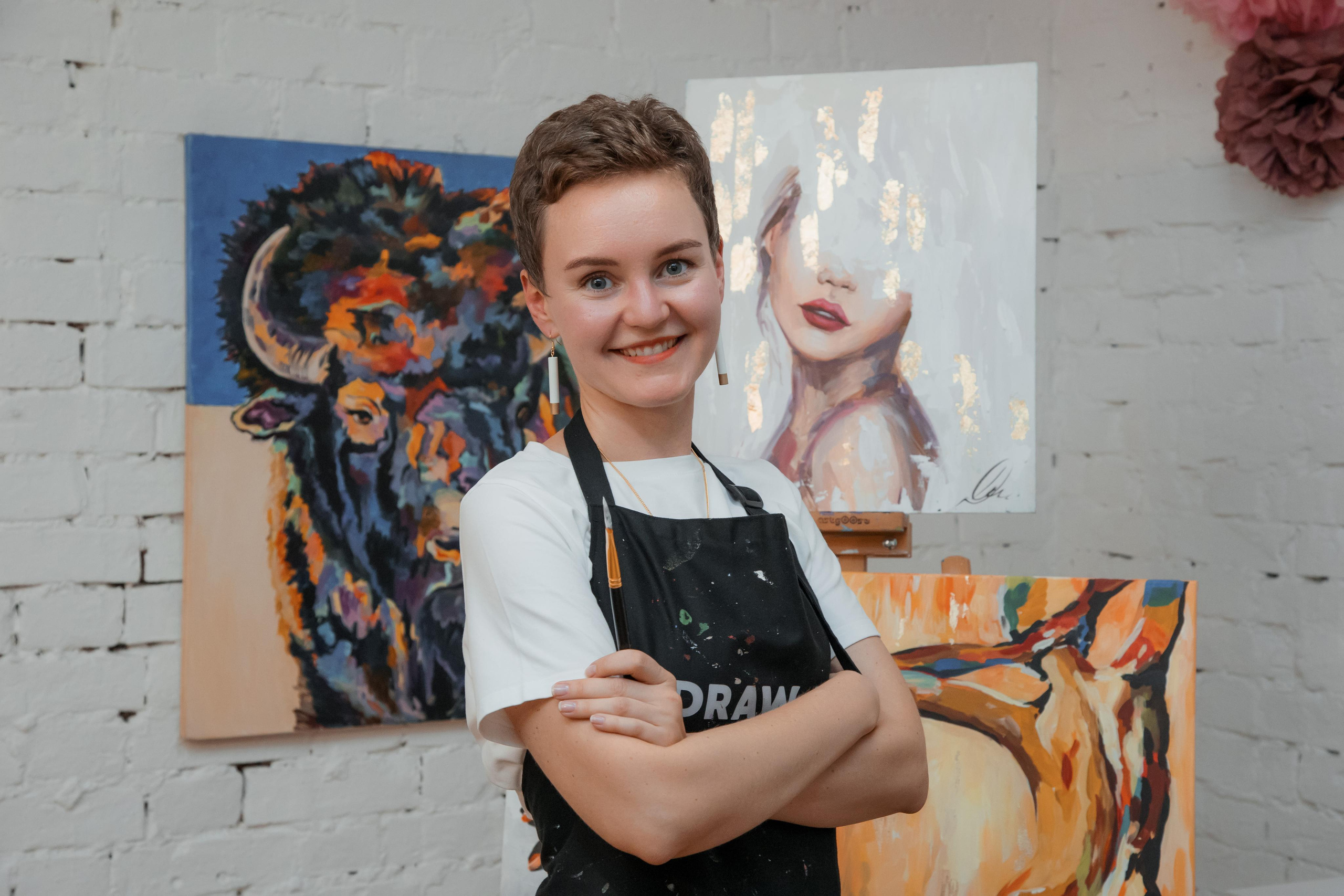 День рождения в Арт-студии. Свадебный и репортажный фотограф (Москва, Королев и другие)