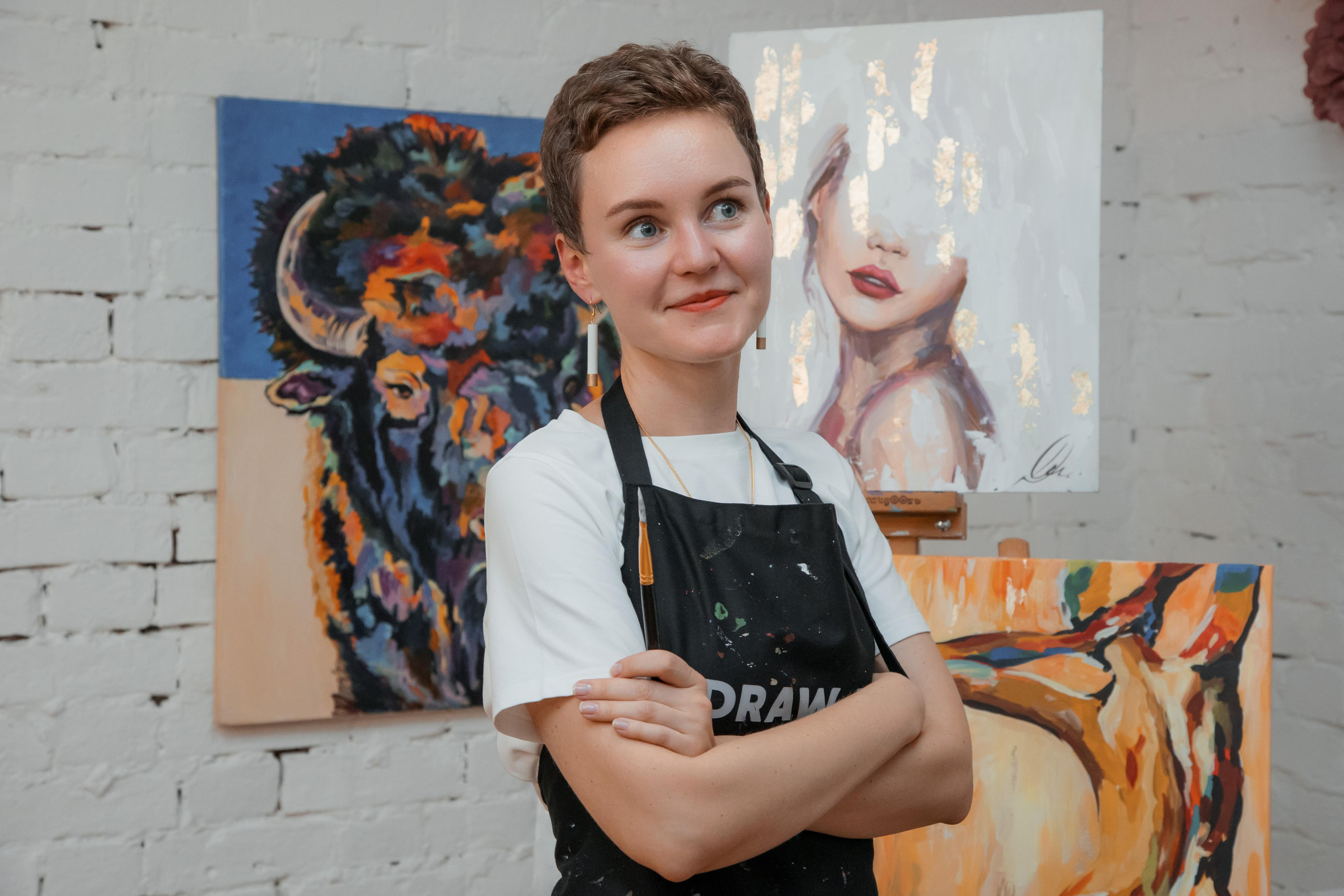 День рождения в Арт-студии. Свадебный и репортажный фотограф (Москва, Королев и другие)