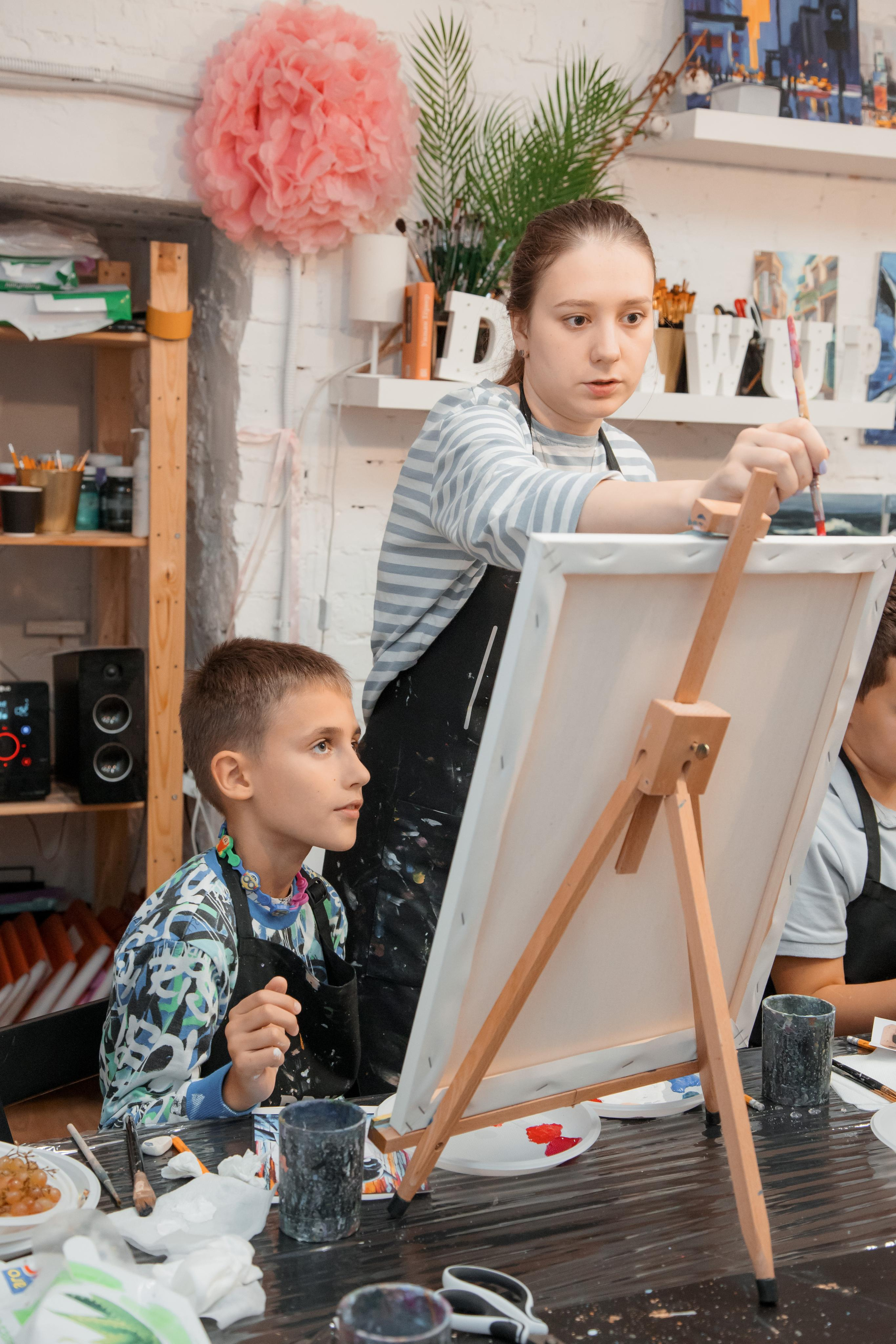 День рождения в Арт-студии. Свадебный и репортажный фотограф (Москва, Королев и другие)