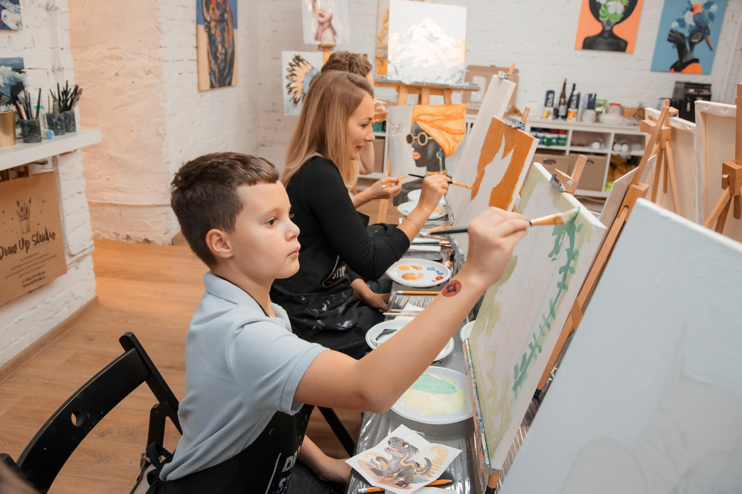 День рождения в Арт-студии. Свадебный и репортажный фотограф (Москва, Королев и другие)