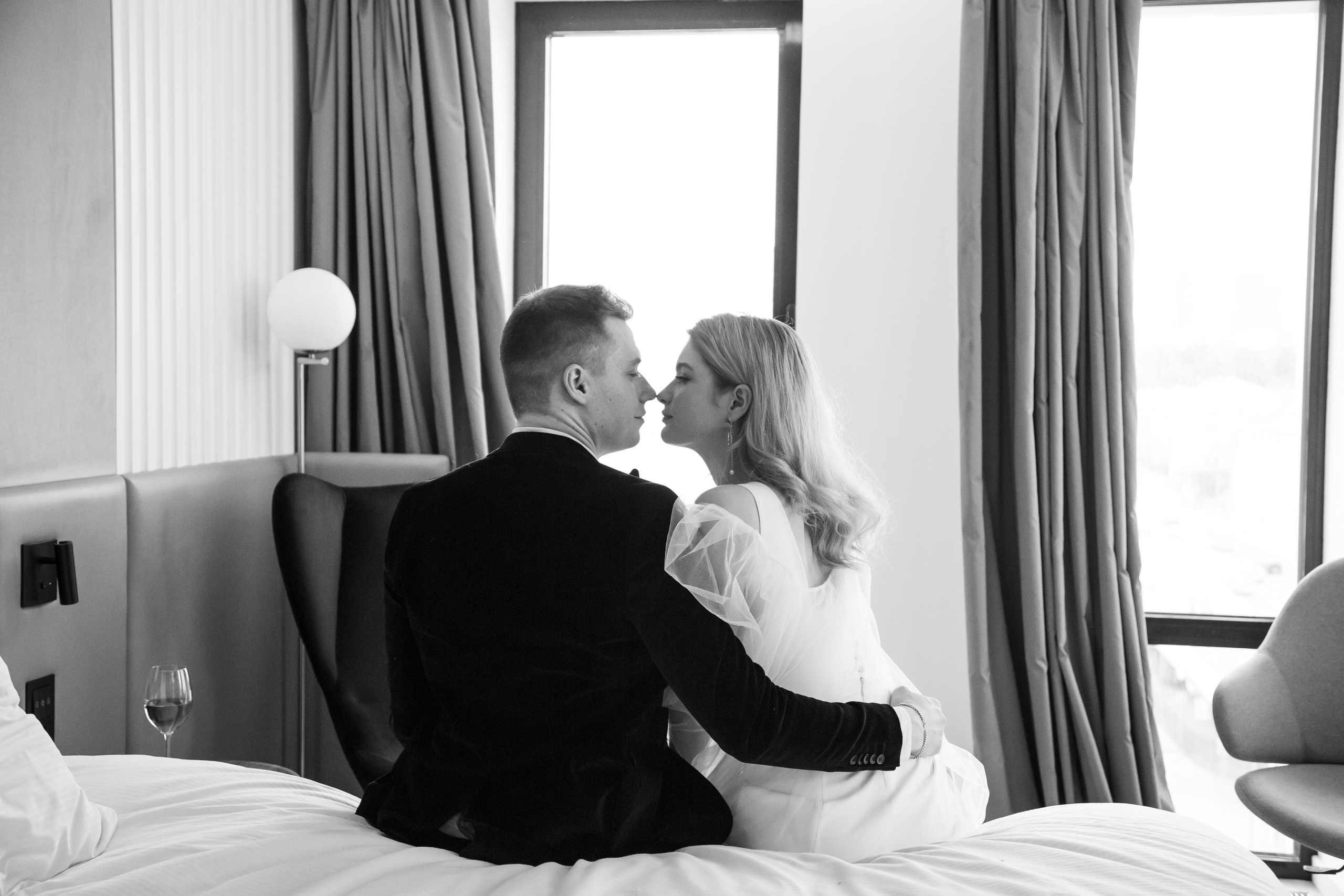 Свадебная фотосессия в отеле Movenpick. Свадебный и репортажный фотограф (Москва, Королев и другие)