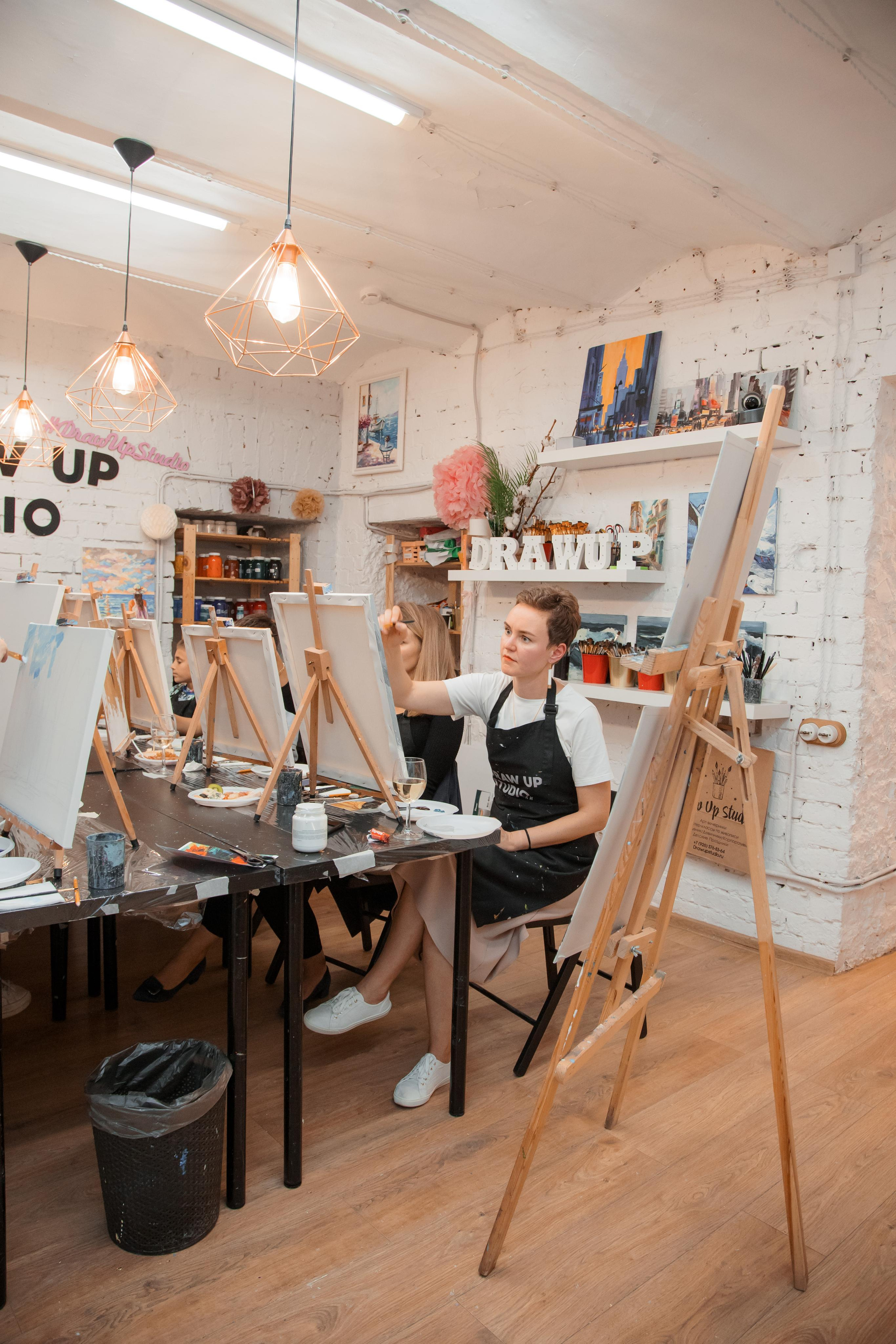 День рождения в Арт-студии. Свадебный и репортажный фотограф (Москва, Королев и другие)