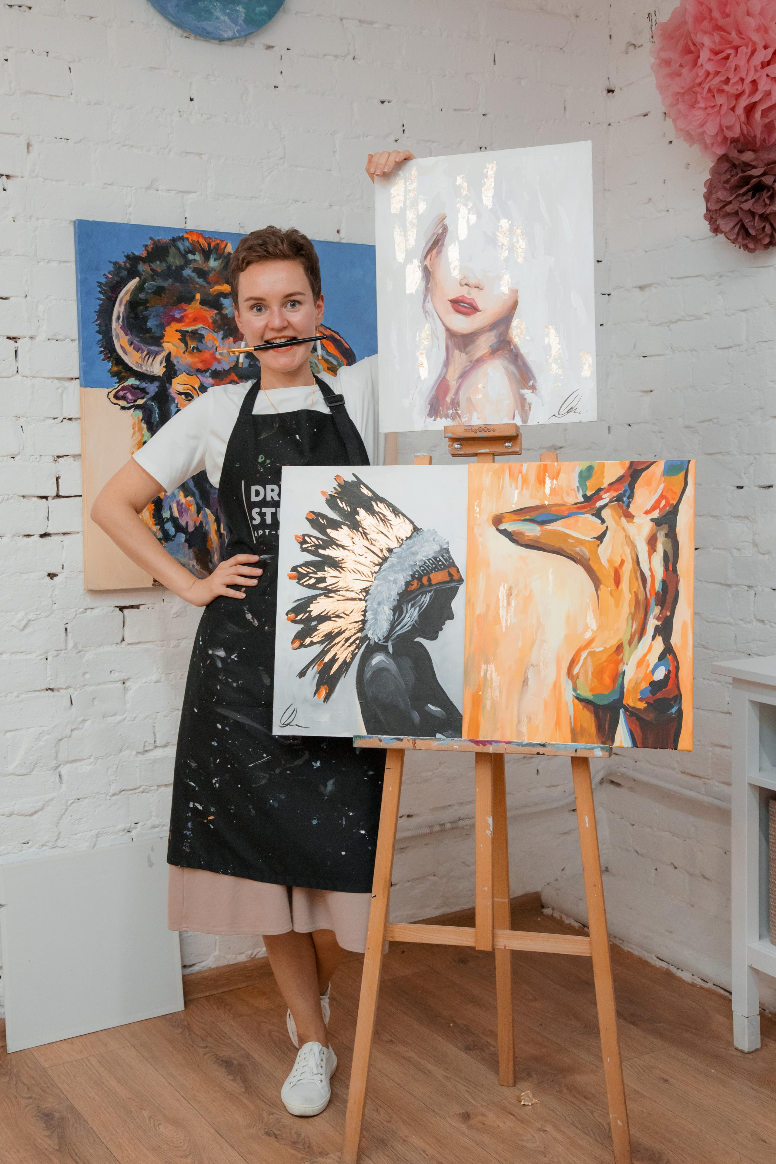 День рождения в Арт-студии. Свадебный и репортажный фотограф (Москва, Королев и другие)