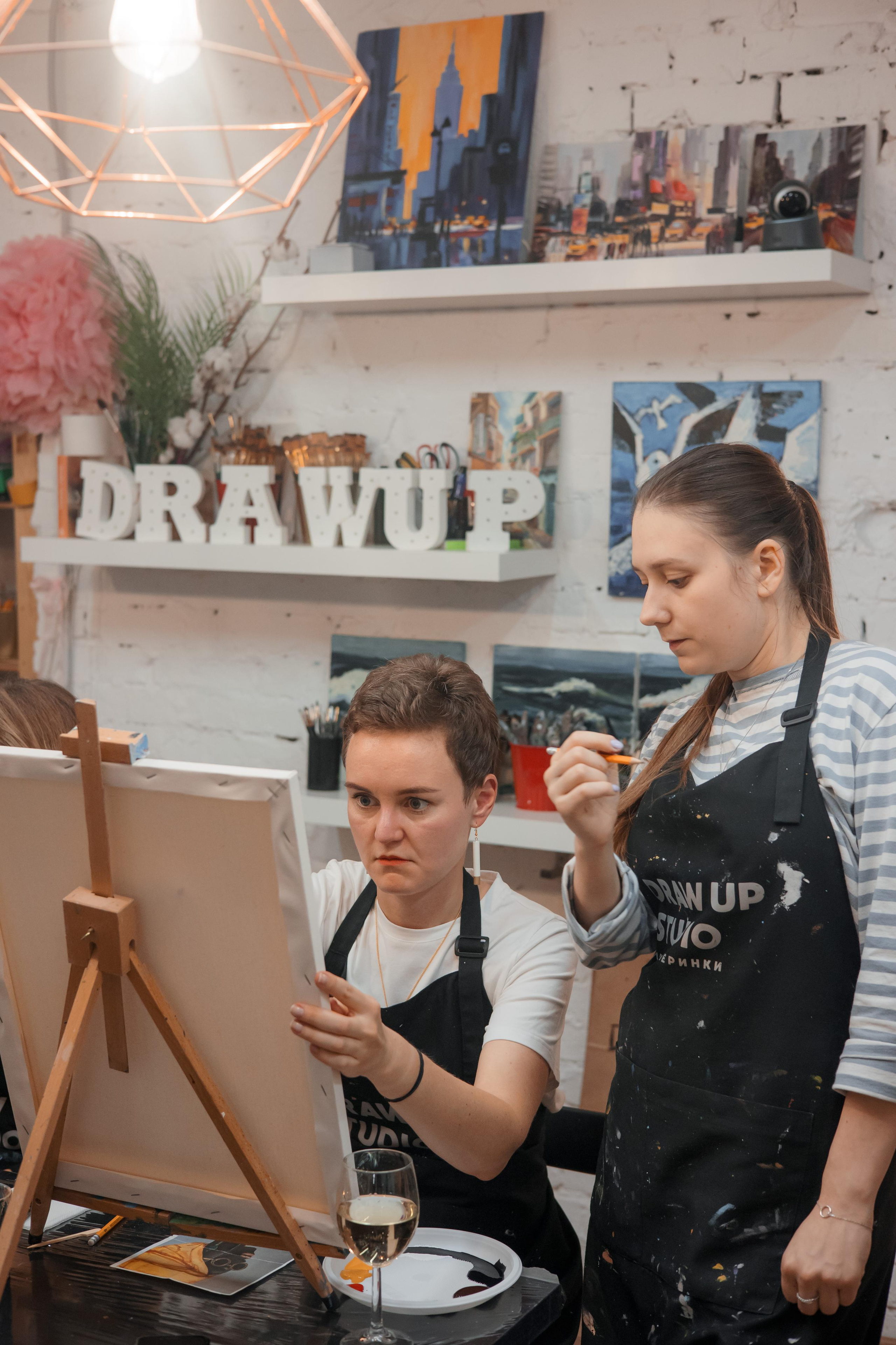 День рождения в Арт-студии. Свадебный и репортажный фотограф (Москва, Королев и другие)