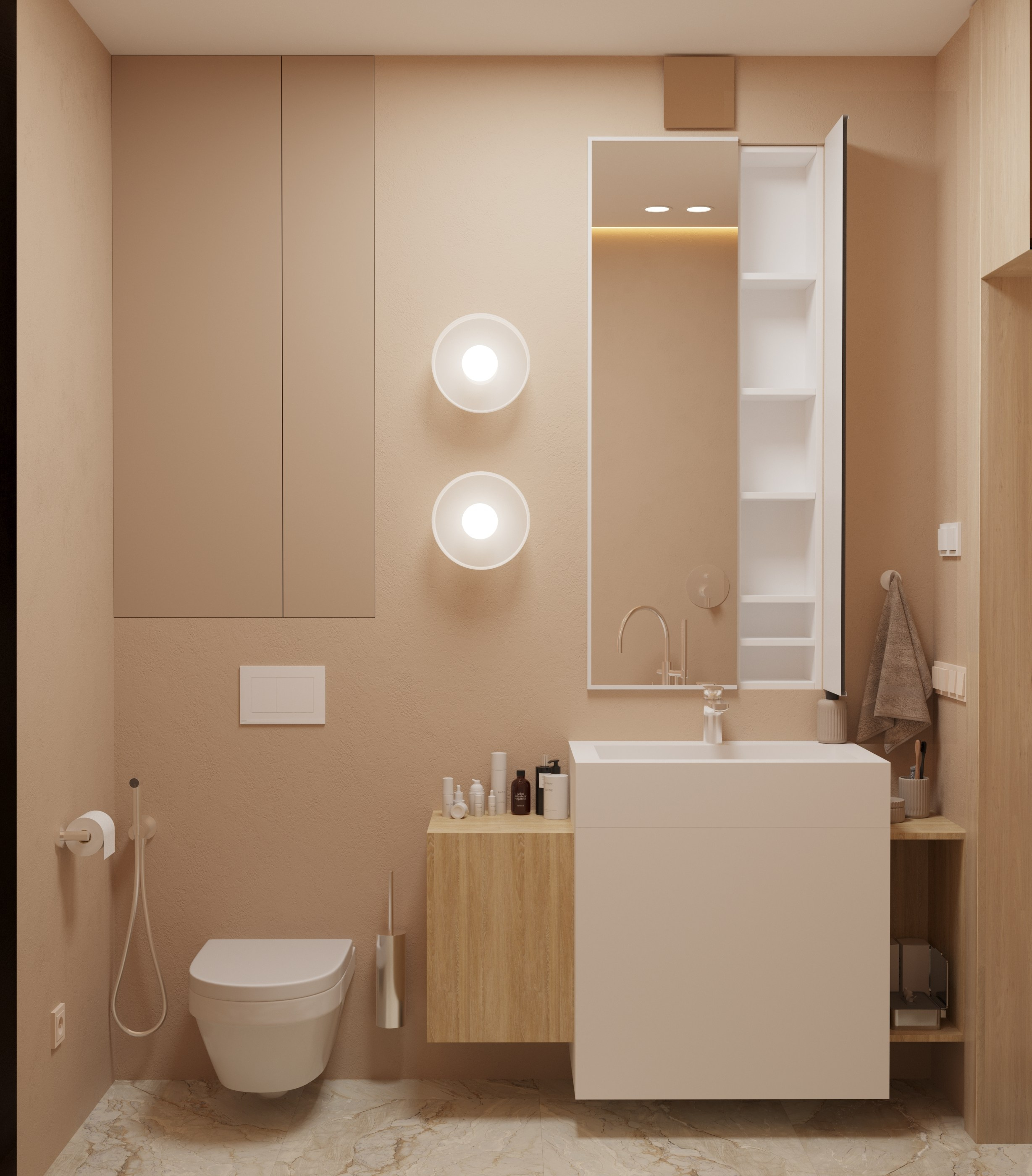 «Баланс» 106кв.м, фото. Дизайнер интерьеров Olala interior design