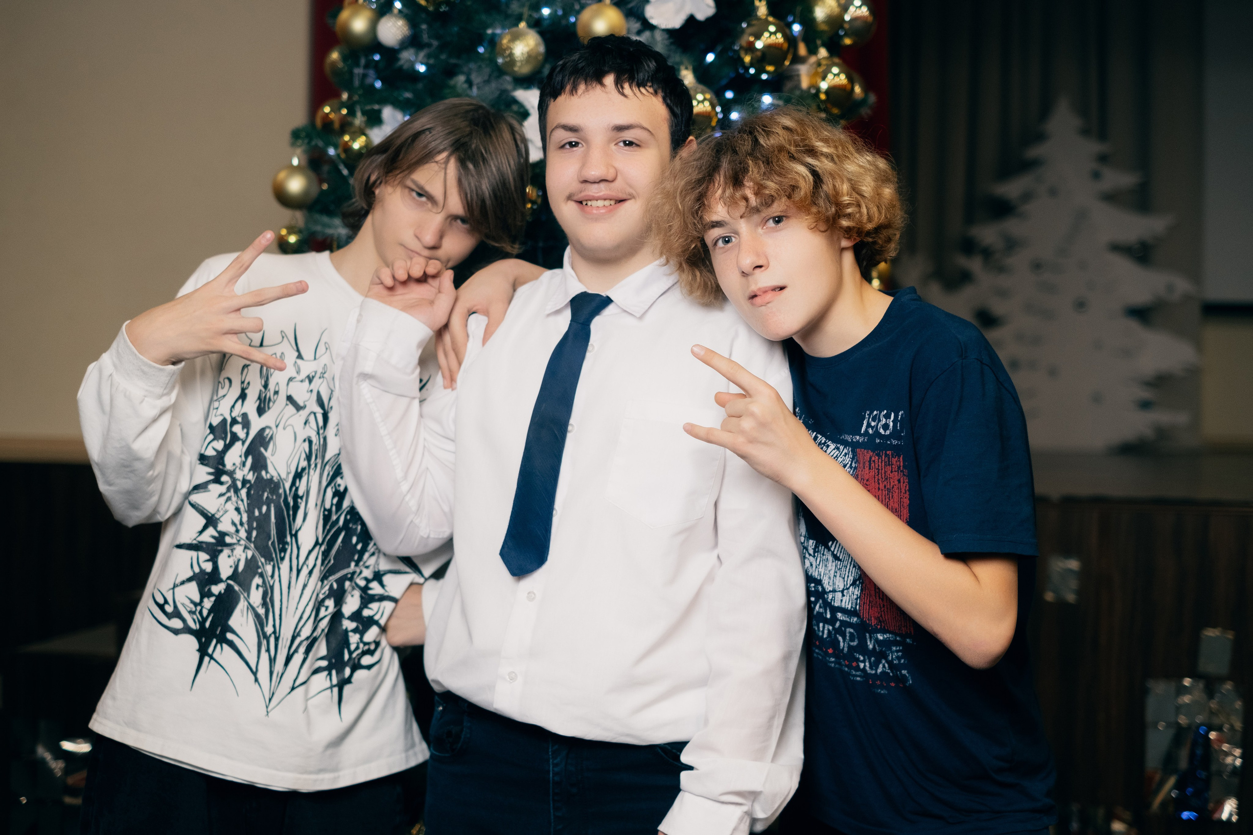 Новогодняя Фотосессия МАОУ СОШ№ 15 8 «Г». Свадебный и репортажной фотограф Денис Ожигин в Краснодаре и Краснодарском крае