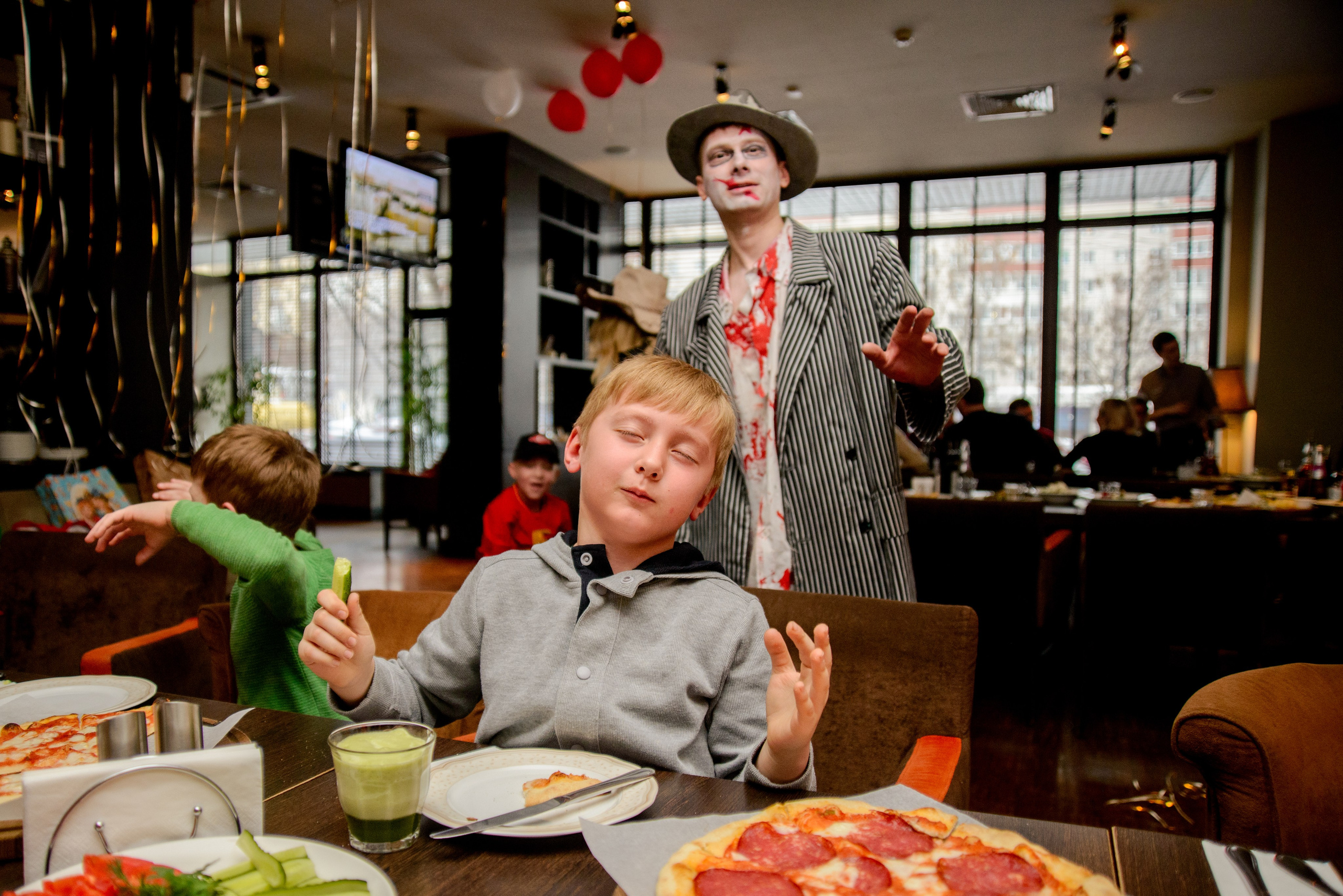 Детский день рождения в ресторане