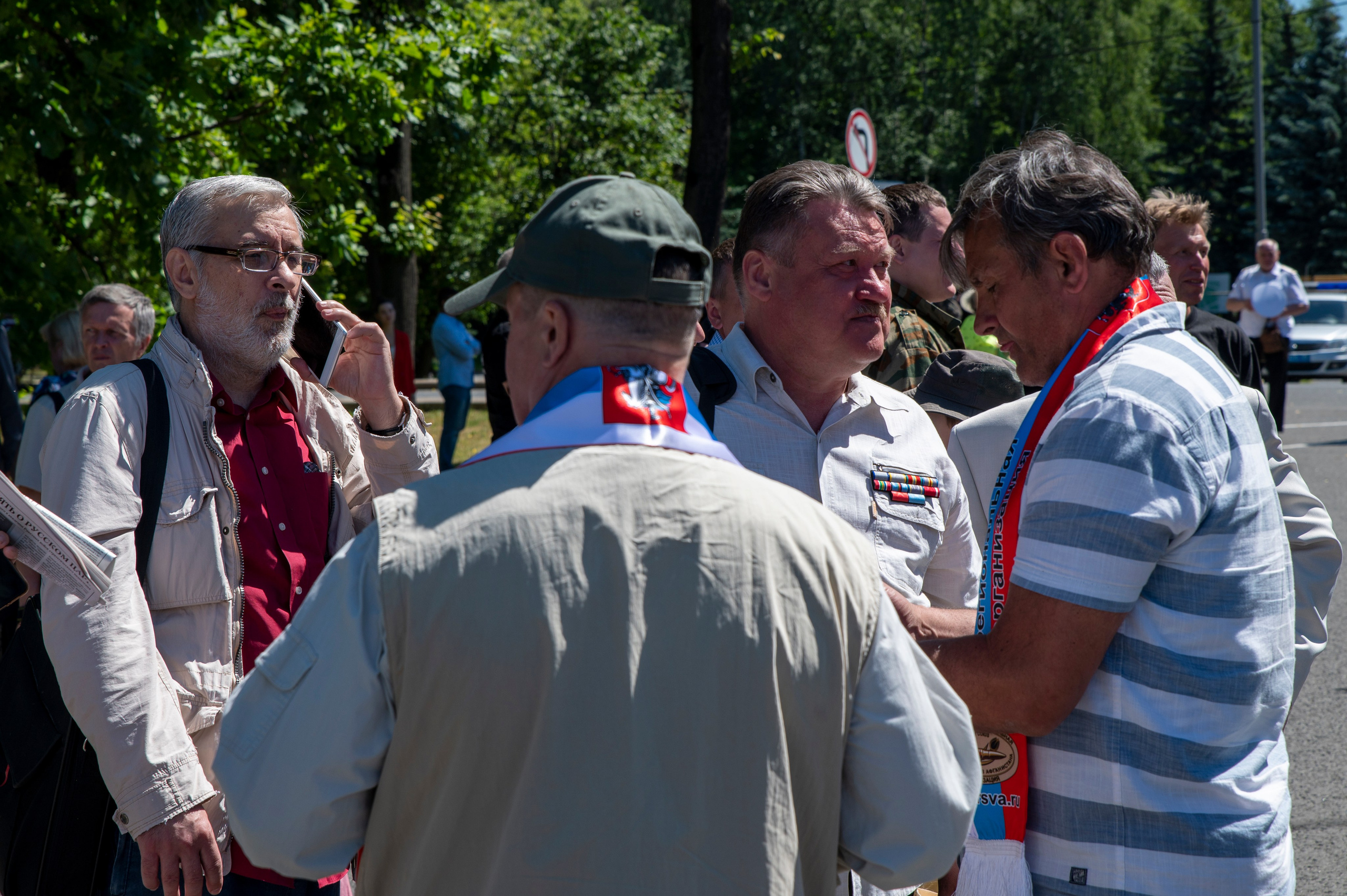 День ветеранов боевых действий 2022. Фотограф Роман Адлер