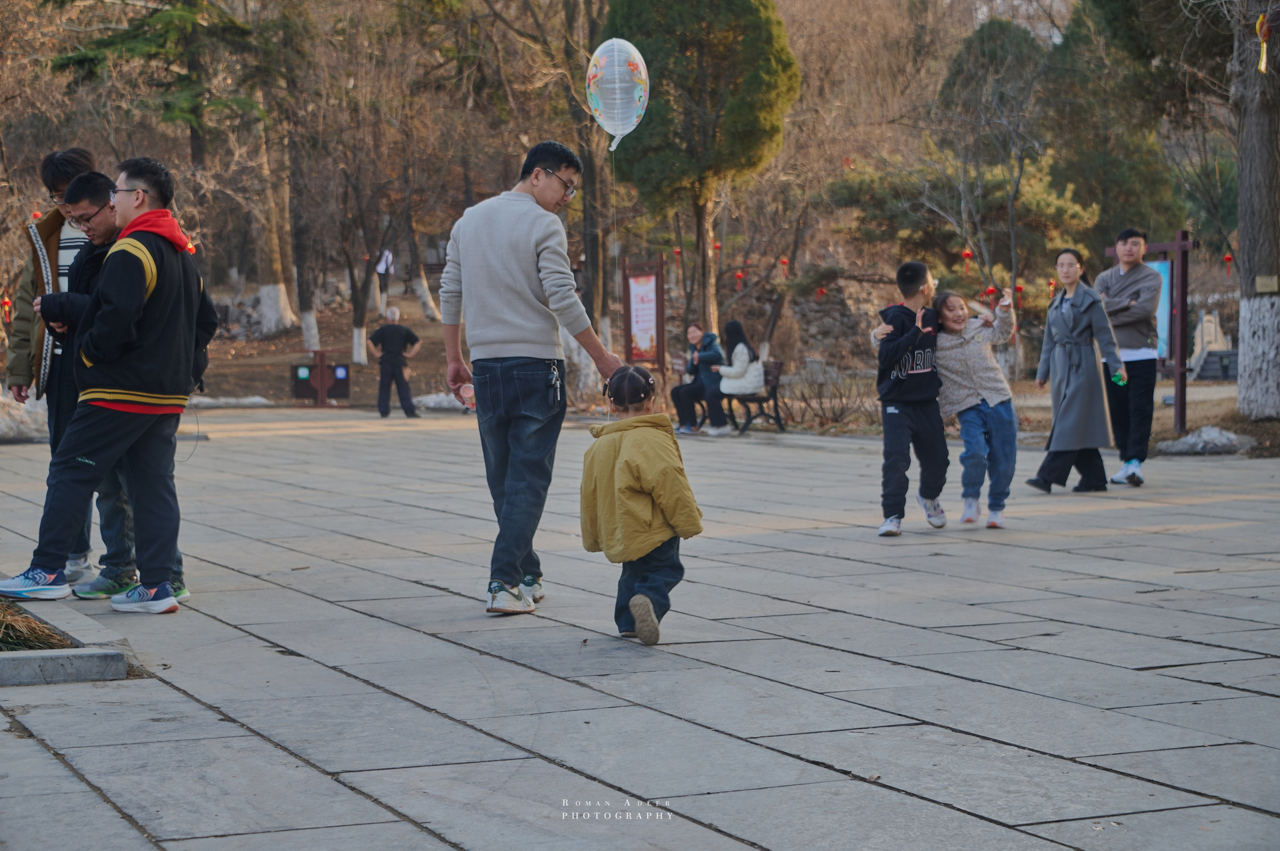 Городской парк Цинчжоу. Фотограф Роман Адлер