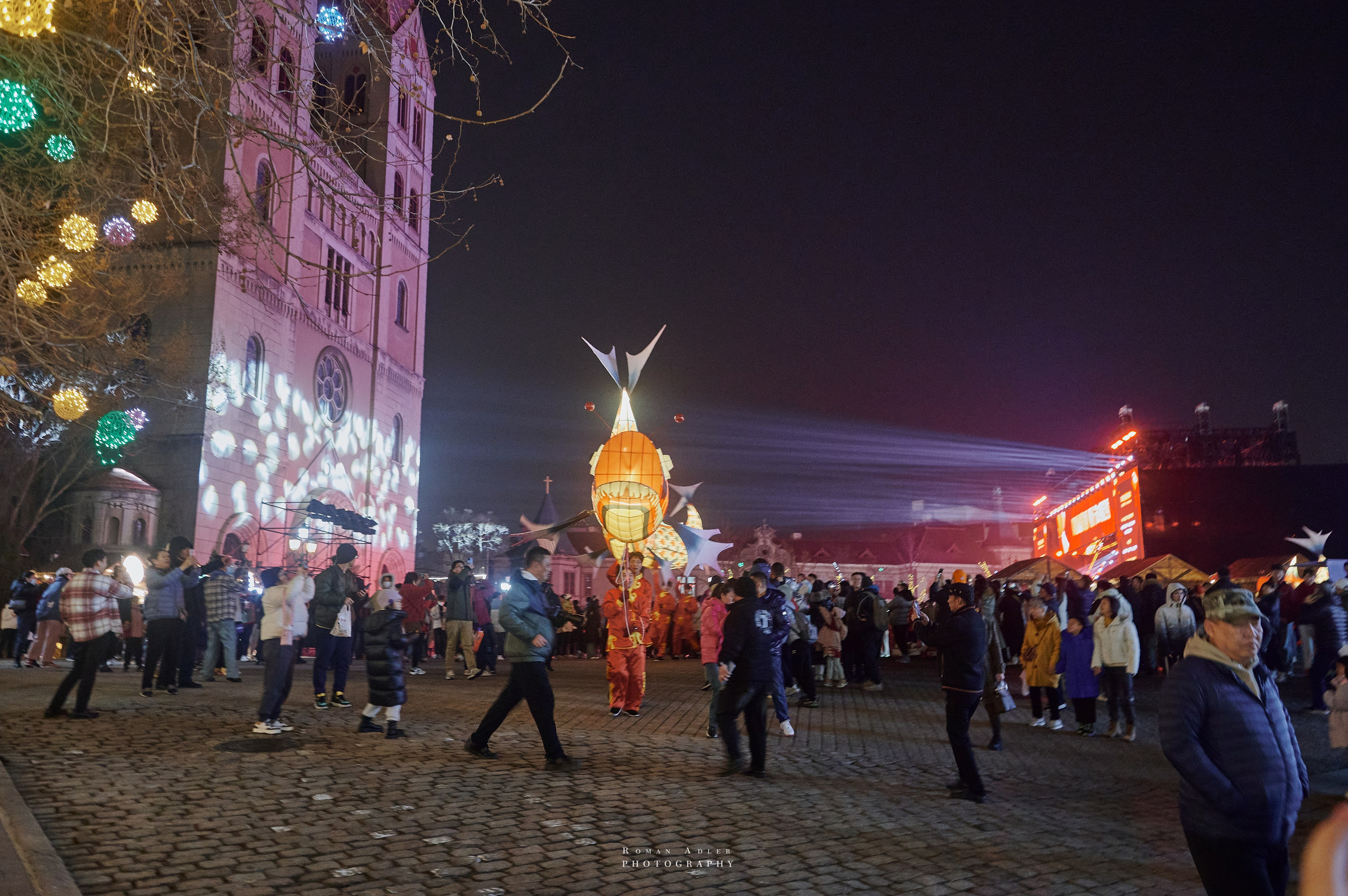 Новый год в Циндао. Фотограф Роман Адлер