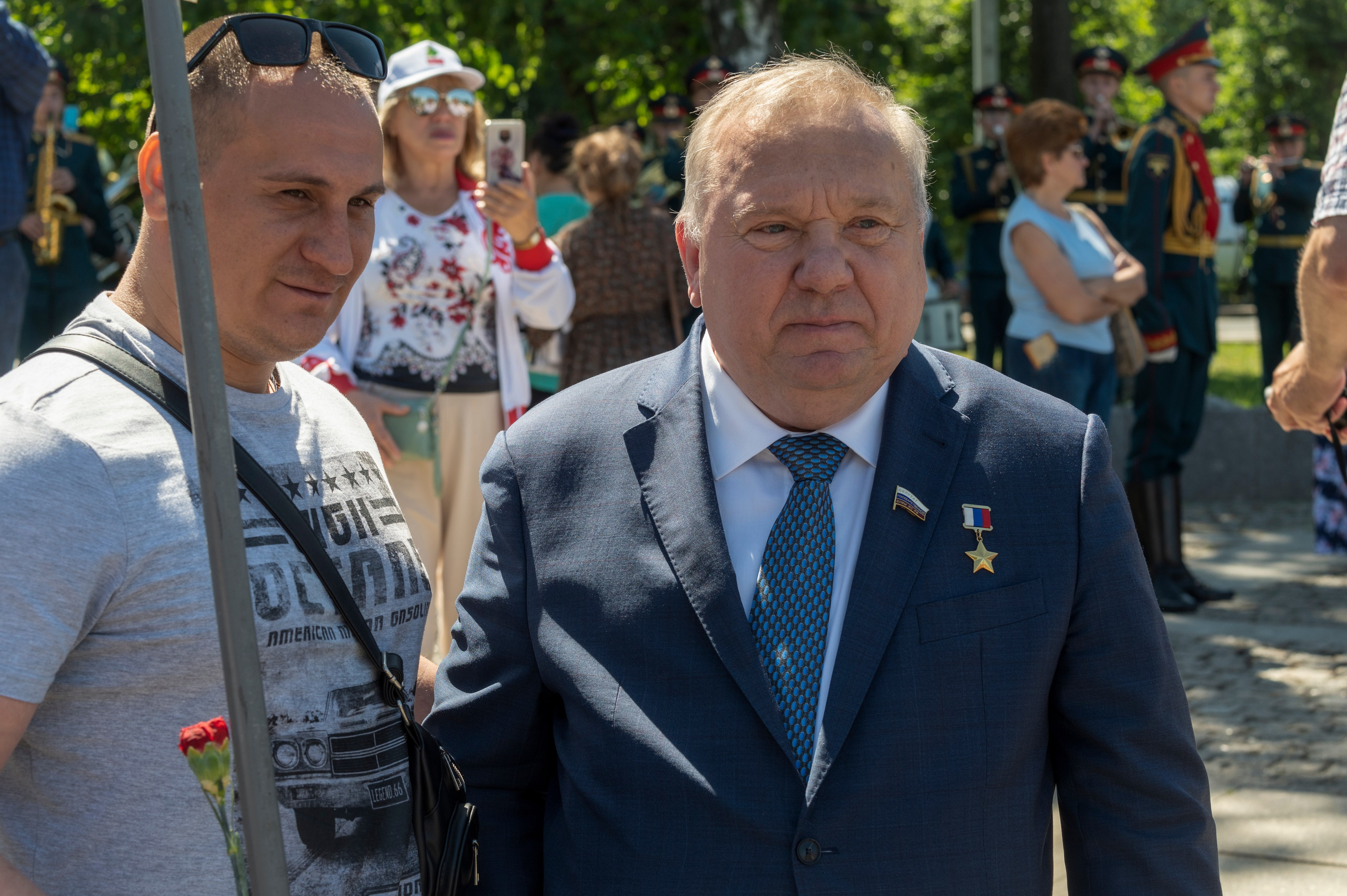 День ветеранов боевых действий 2022. Фотограф Роман Адлер