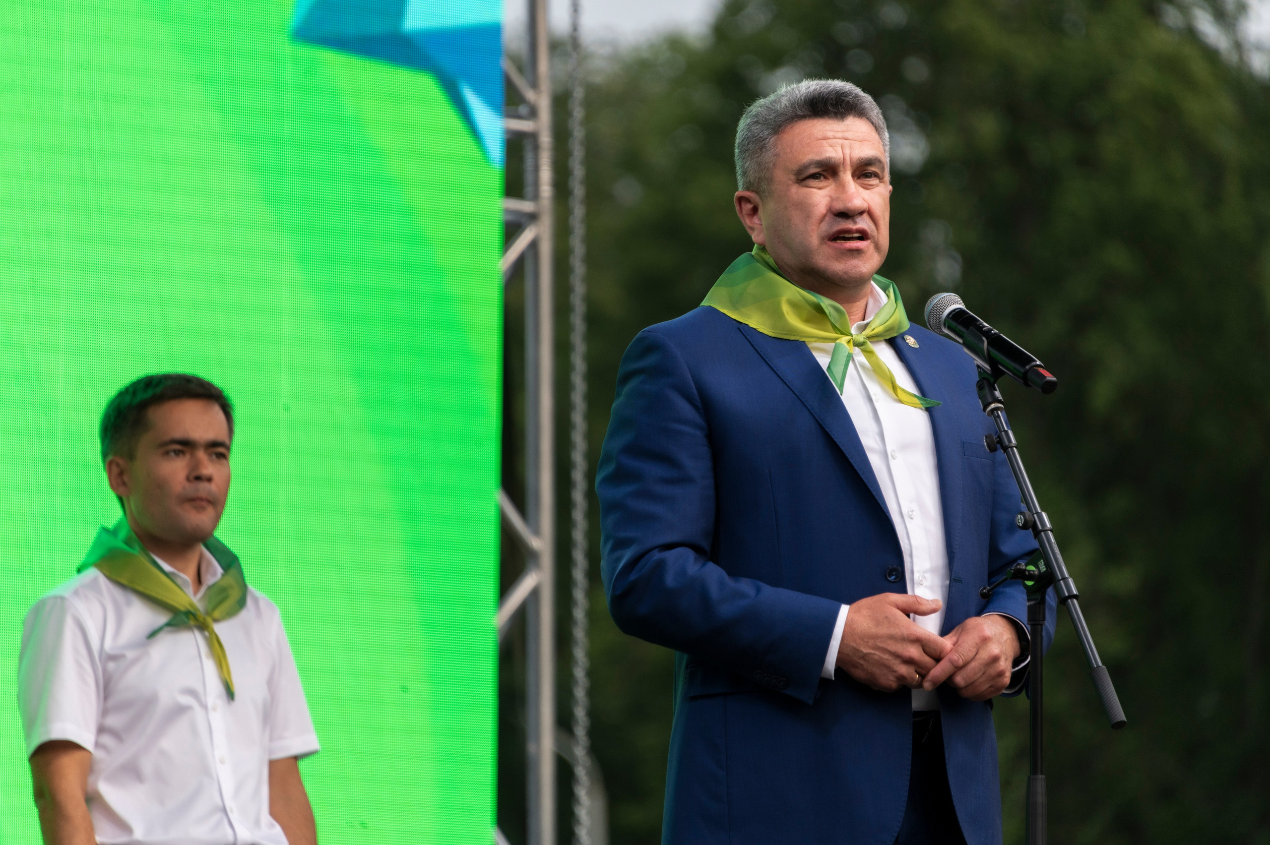 Полевая олимпиада Юных геологов. Фотограф Роман Адлер