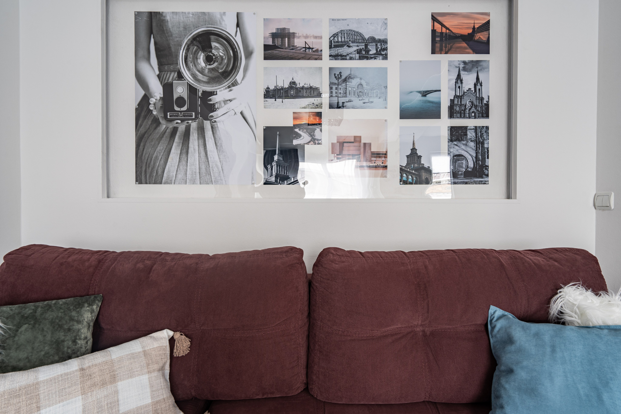 Диван с панно крупно