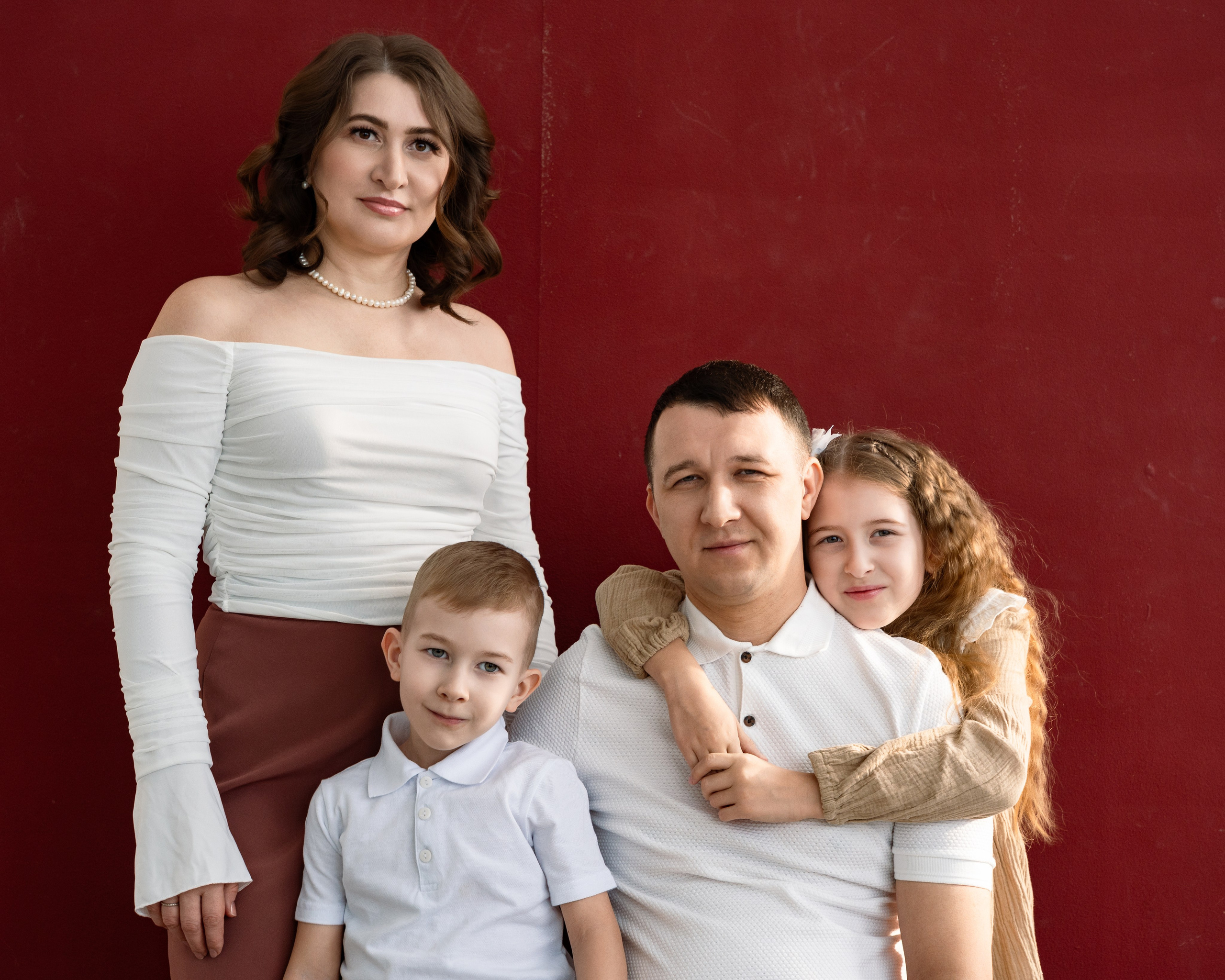 Лариса, Азамат и дети. Свадебный фотограф Уфа, Руслан Бикташев