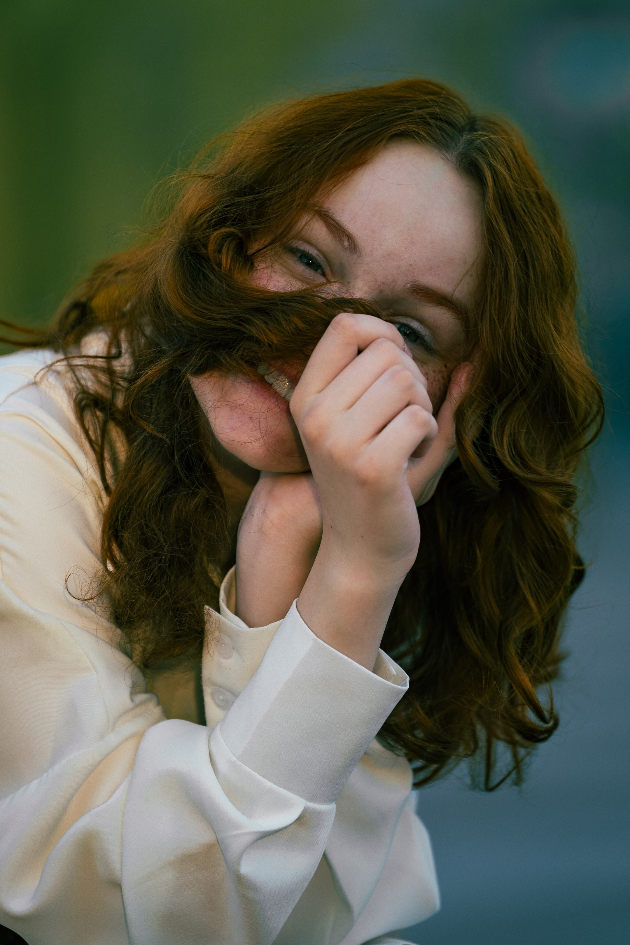 «Солнце в волосах». Прогулка в Парке Горького. Свадебный и семейный фотограф в Москве Красинская Мария