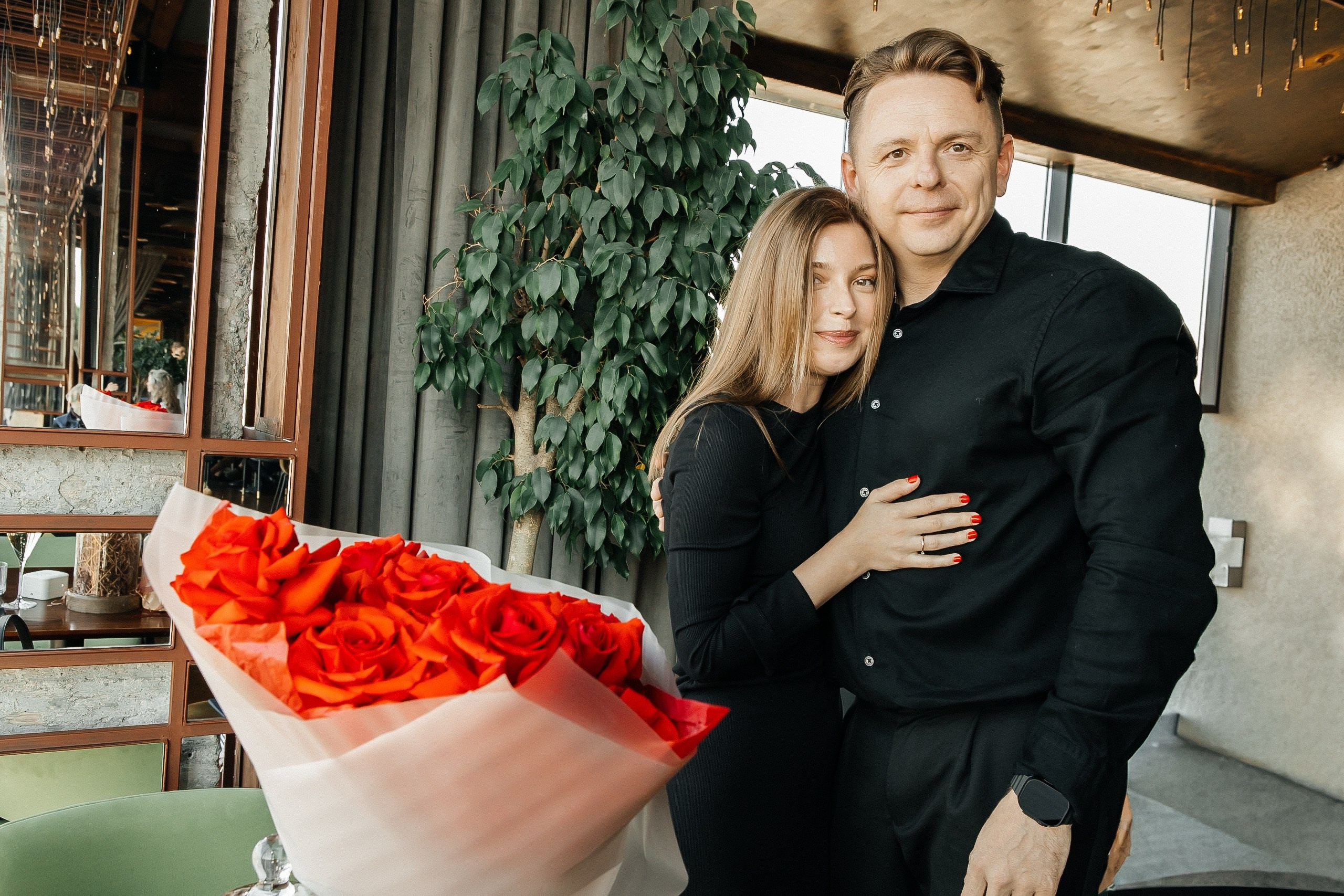 Предложение руки и сердца. Ресторан F11❤. Репортажный и свадебный фотограф в Санкт-Петербурге Романов Вадим