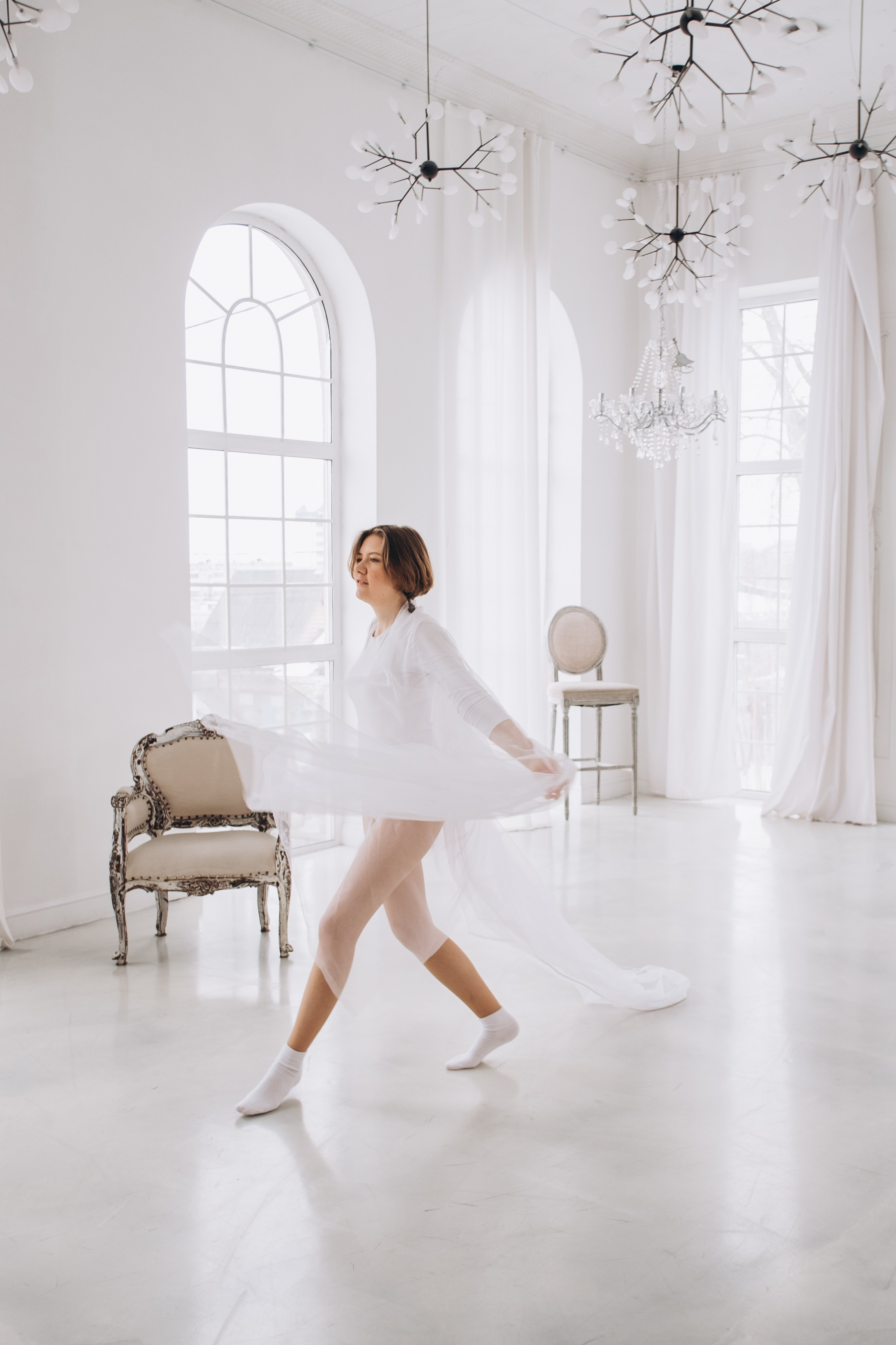 Воздушная с тканями. Фотограф в Иркутске Анна Мирошникова