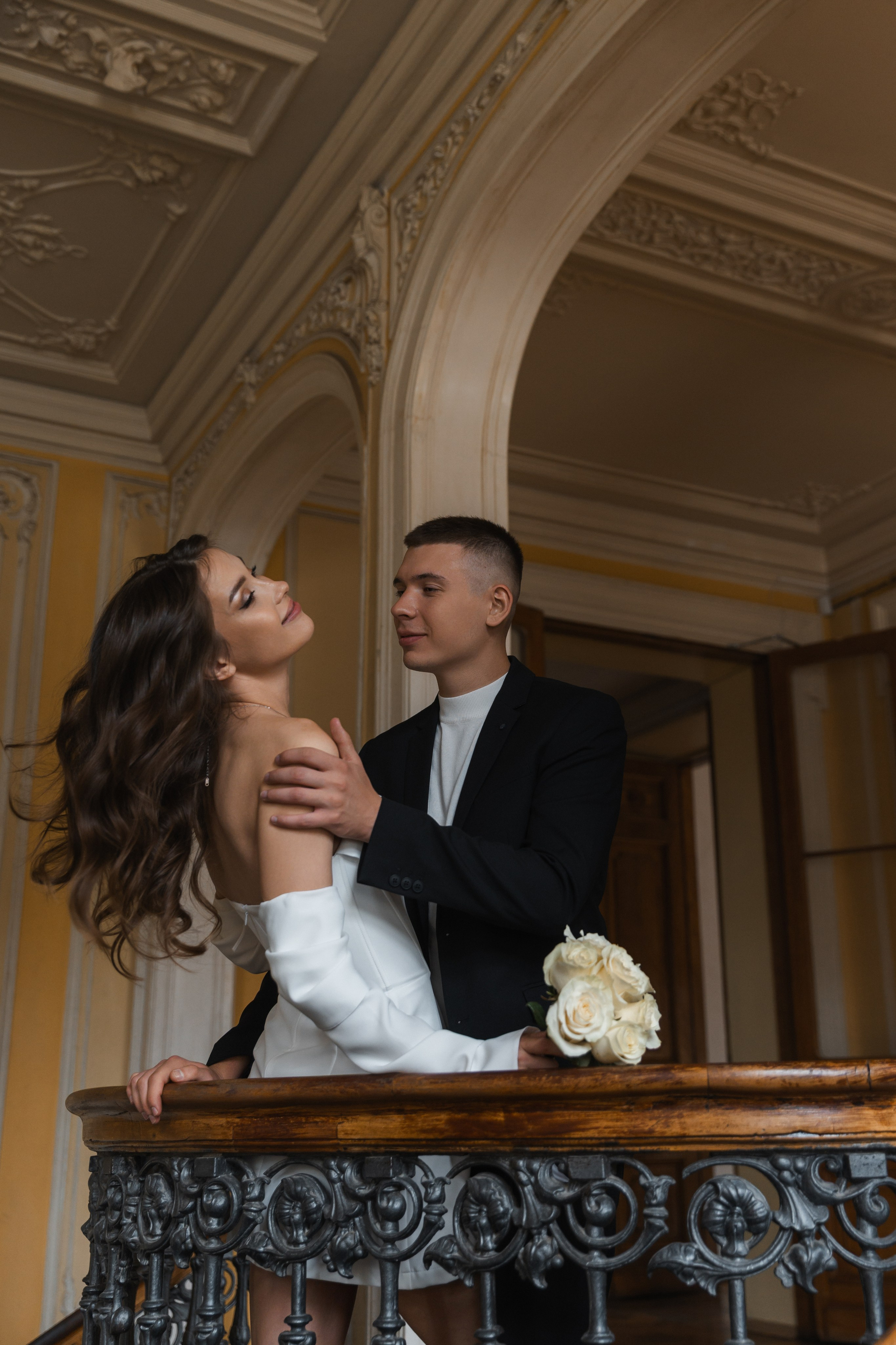 Даниил и Анастасия. Свадебная фотосессия в Библиотеке-читальне им. А. С. Пушкина. Фотограф и видеограф Анна Домашенко