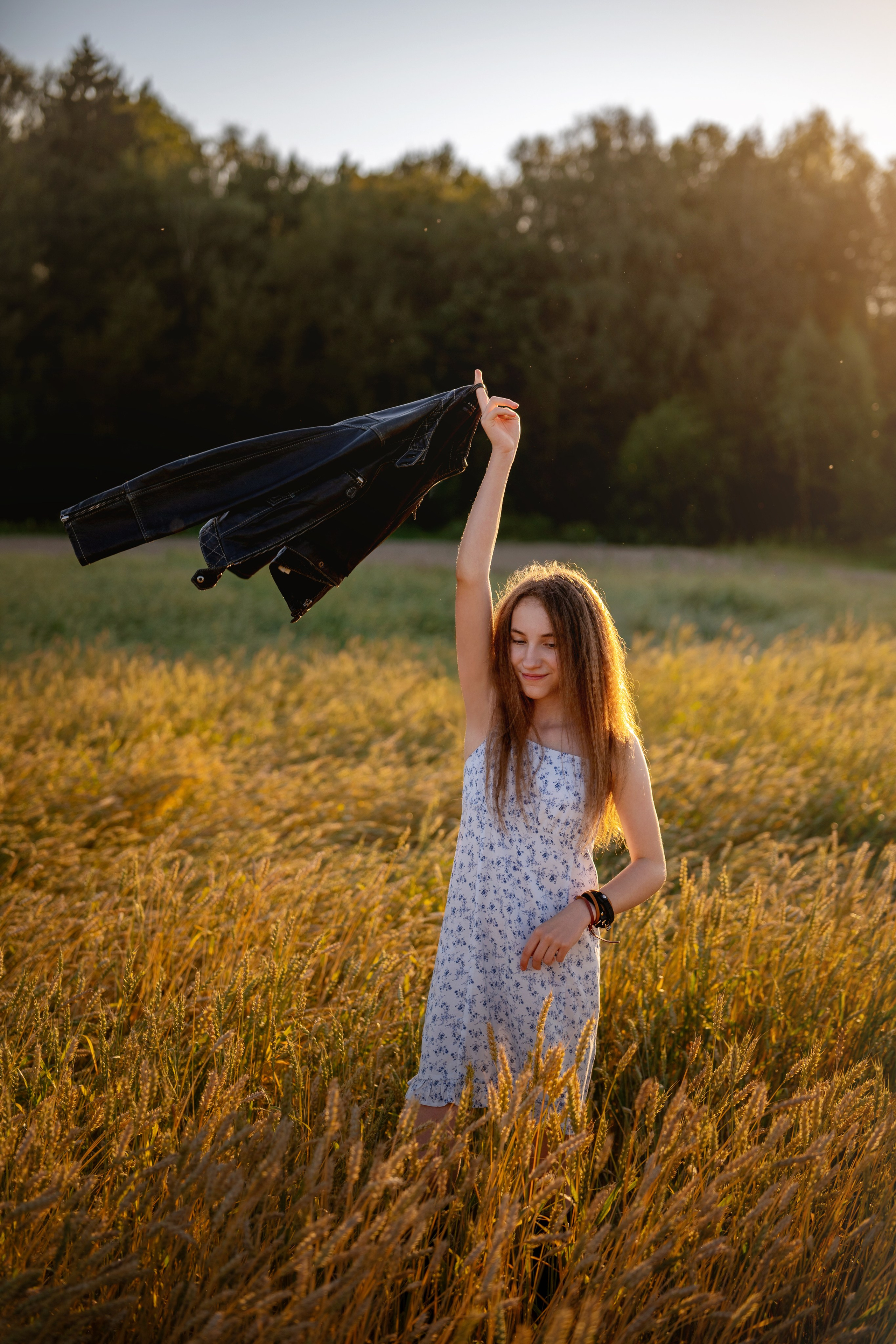 Закат для нее. Выпускные альбомы Москва и МО. Школьный и семейный фотограф