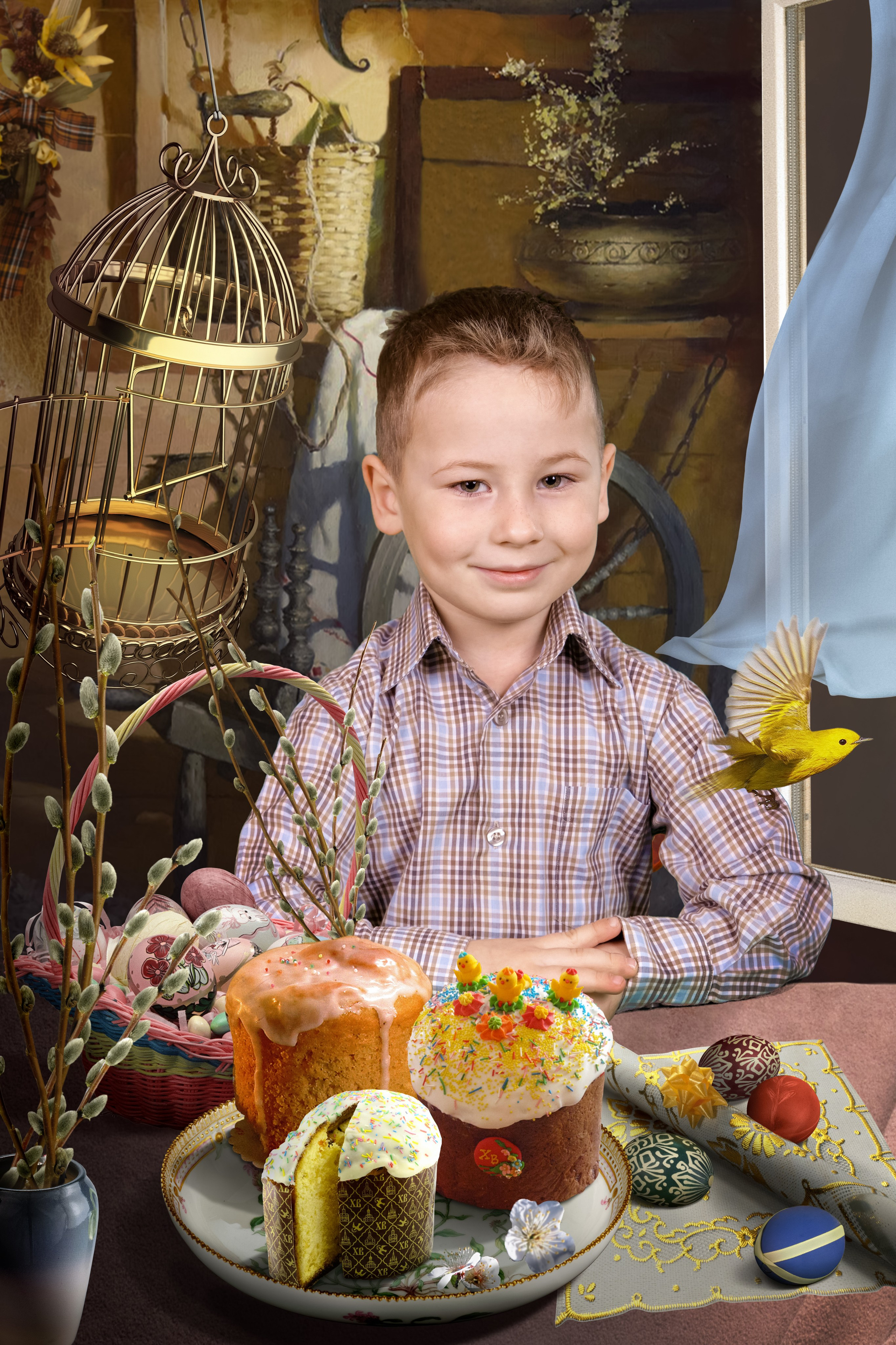 Пасха. Детские фотосъемки Москва и МО