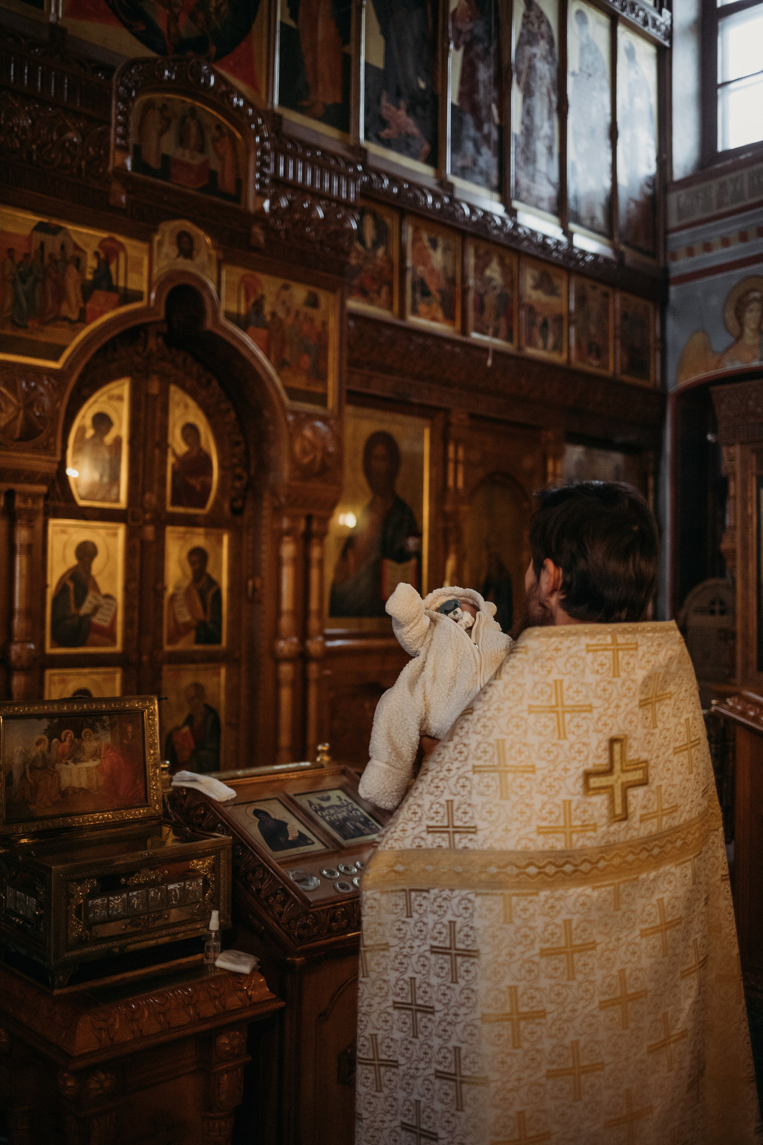 Крещение Тимофея. Семейный и детский фотограф в Москве Александра Нараевская