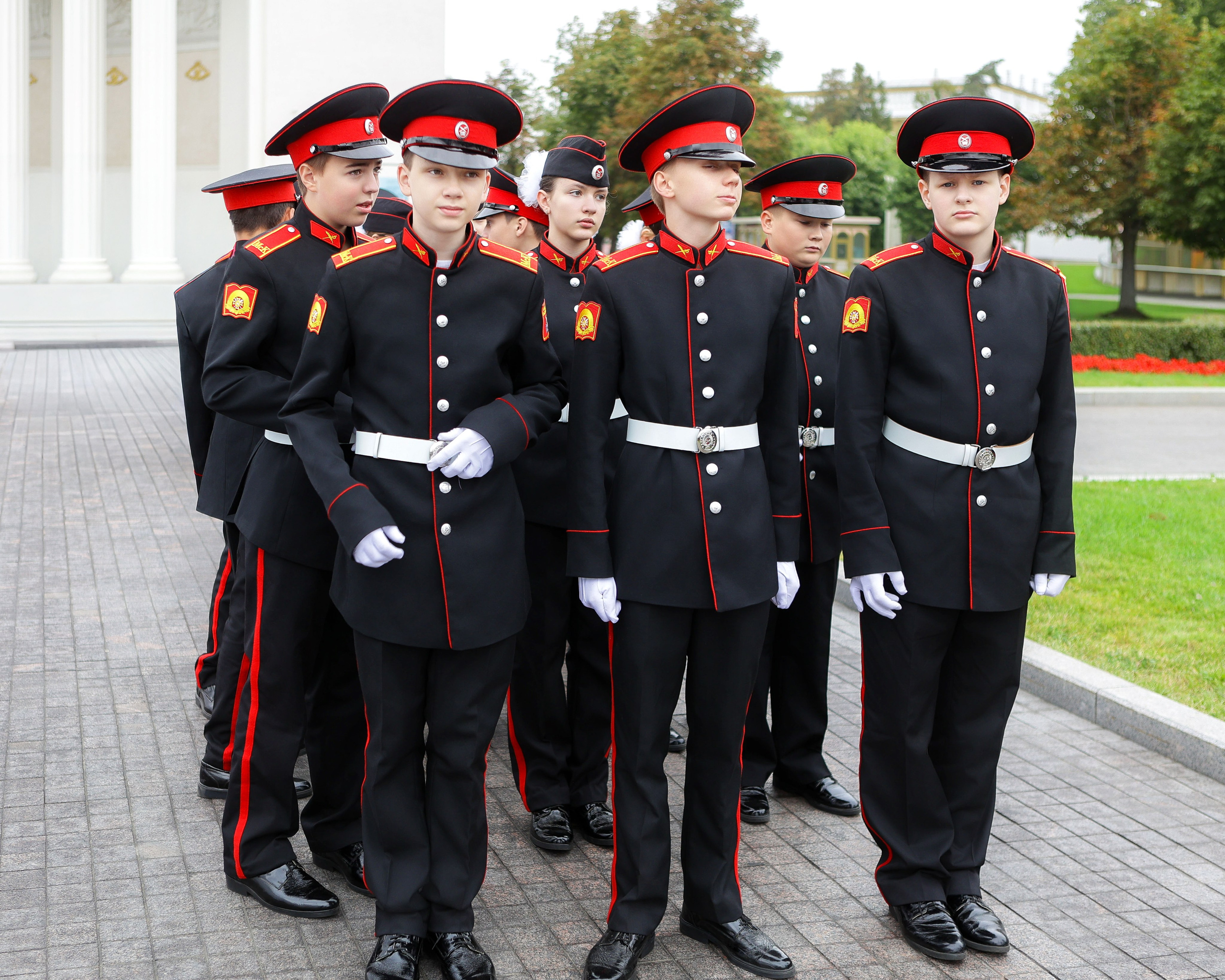 Подготовка к посвящению в кадеты в Первом Московском кадетском корпусе, Дипломатической кадетской школы. Выпускные альбомы и школьный фотограф в Подольске, Троицке, Щербинке, Москве и Московской области