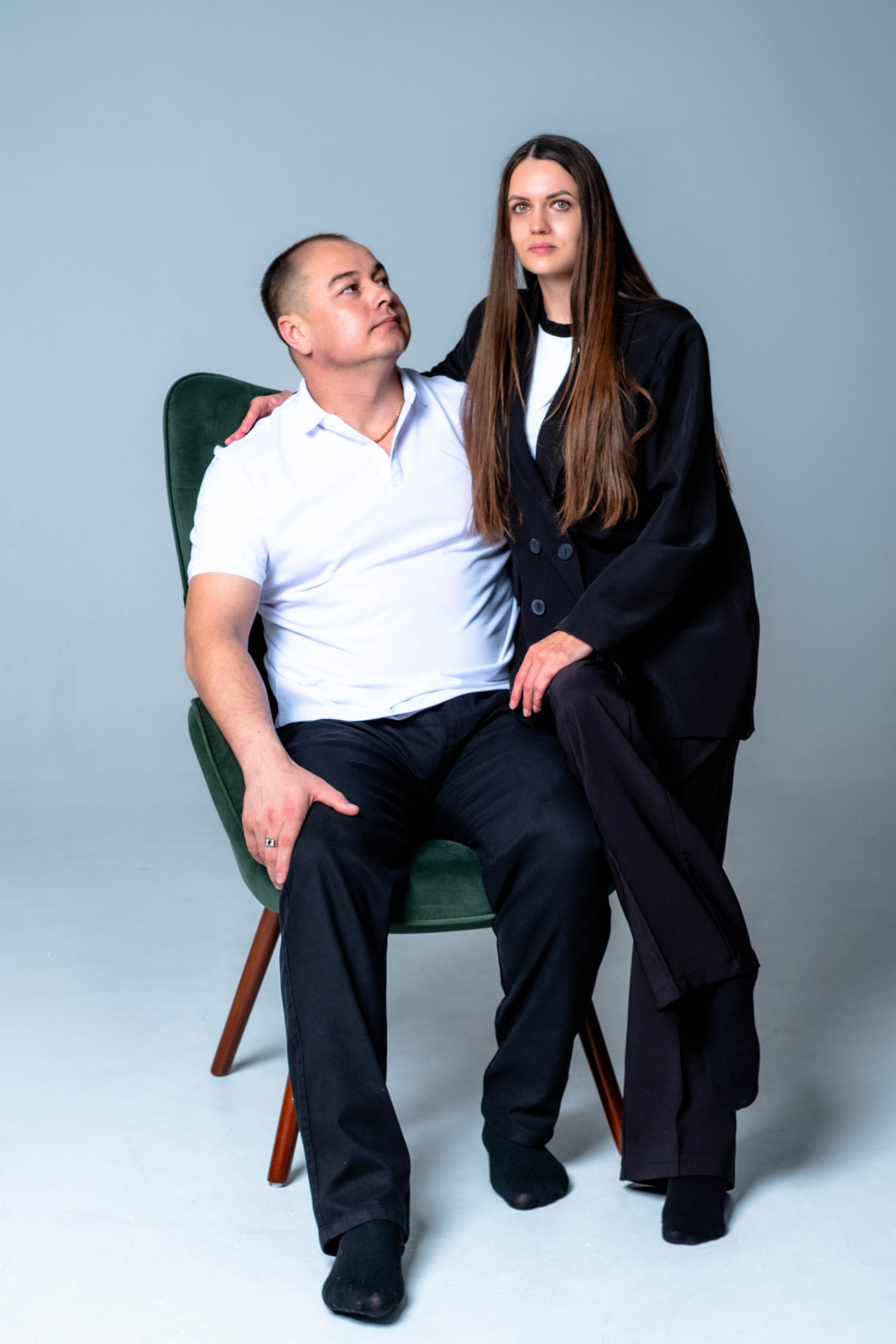 Семейная пара. Студийный, портретный, семейный фотограф Южно-Сахалинска Яна Радаева