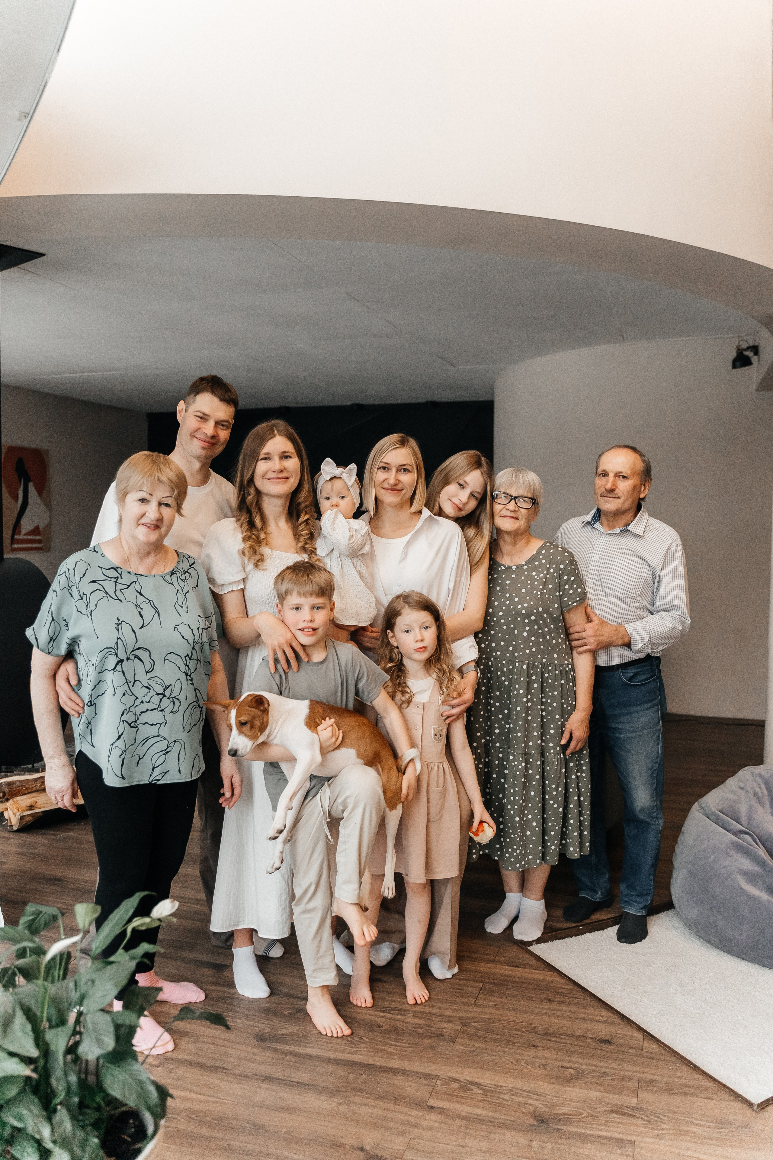 В кругу большой семьи. Волик Мария