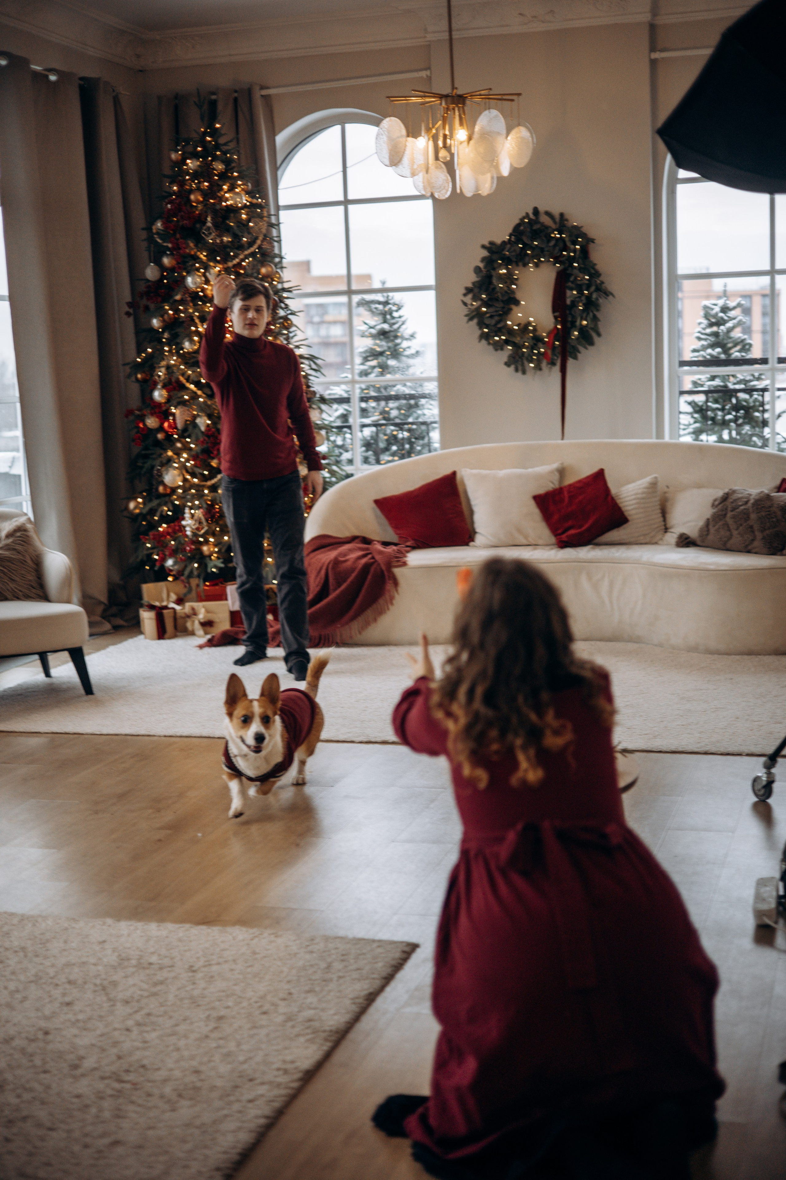 Саша, Женя и Мика. Фотограф животных Евгения Верцинская