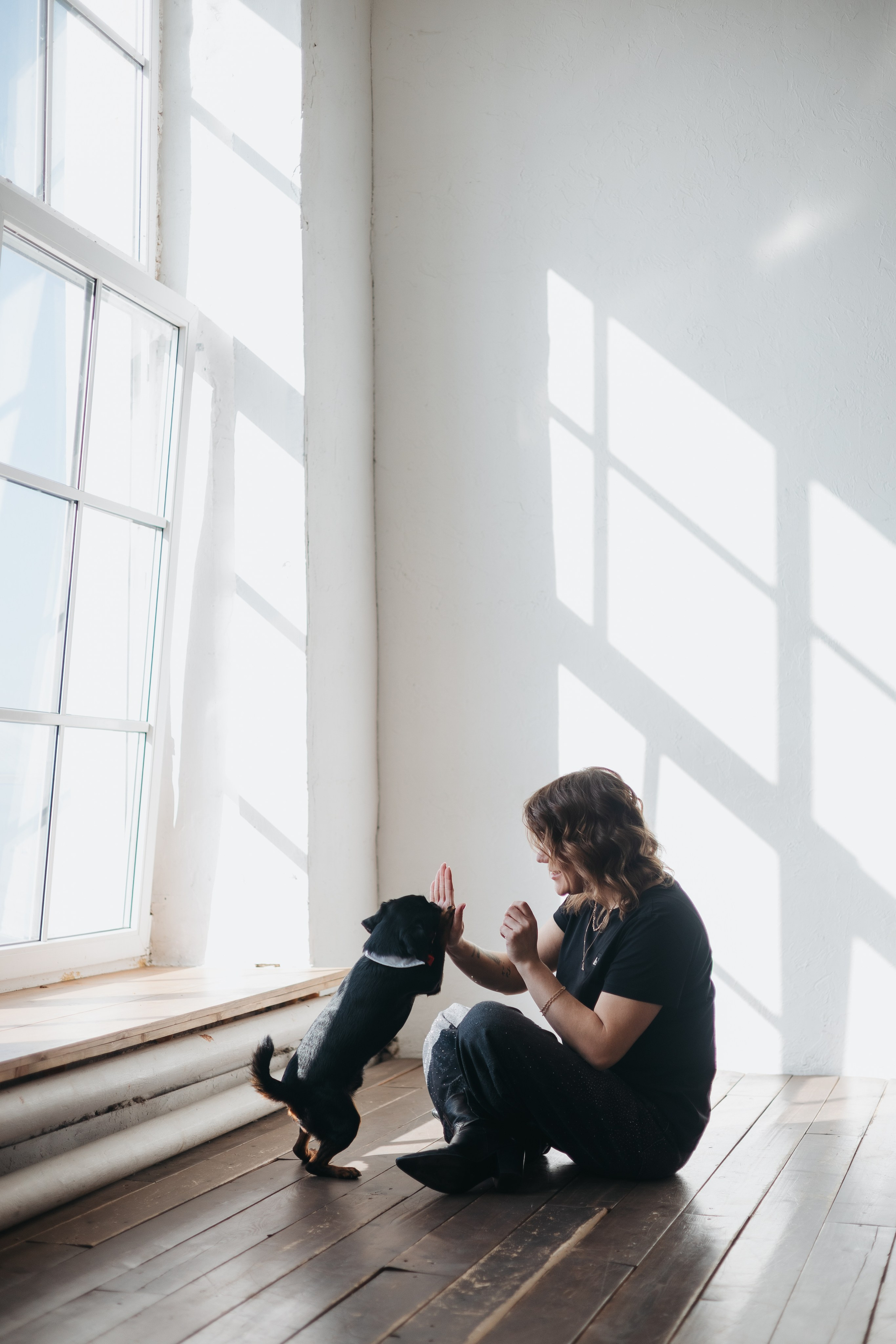 Катя и Бруно. Фотограф животных Евгения Верцинская