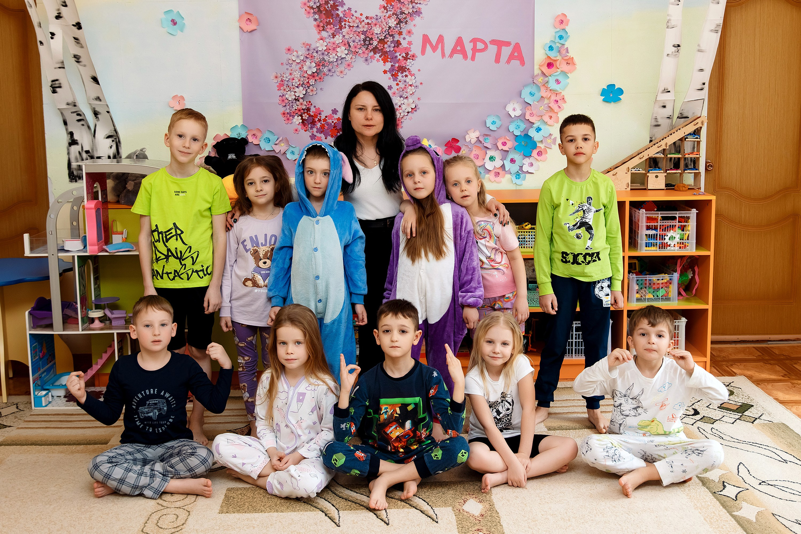 Детский Сад 9 (13 человек). Фотограф Любовь Корниенко, Примоский край