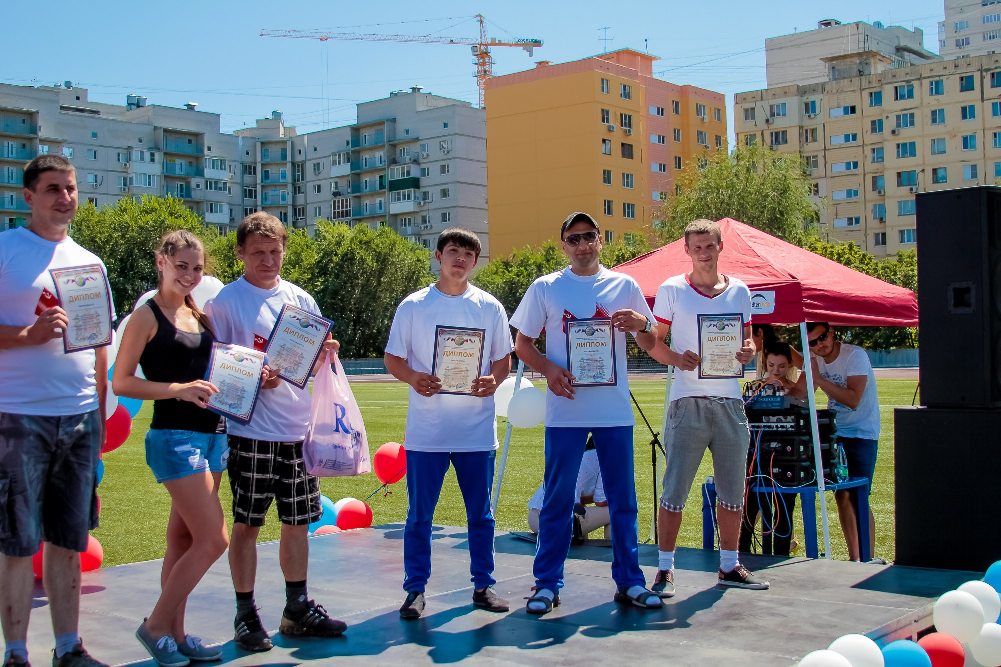 День Физкульт. Максим Матвийченко и Виктория Басова профессионалы своего дела