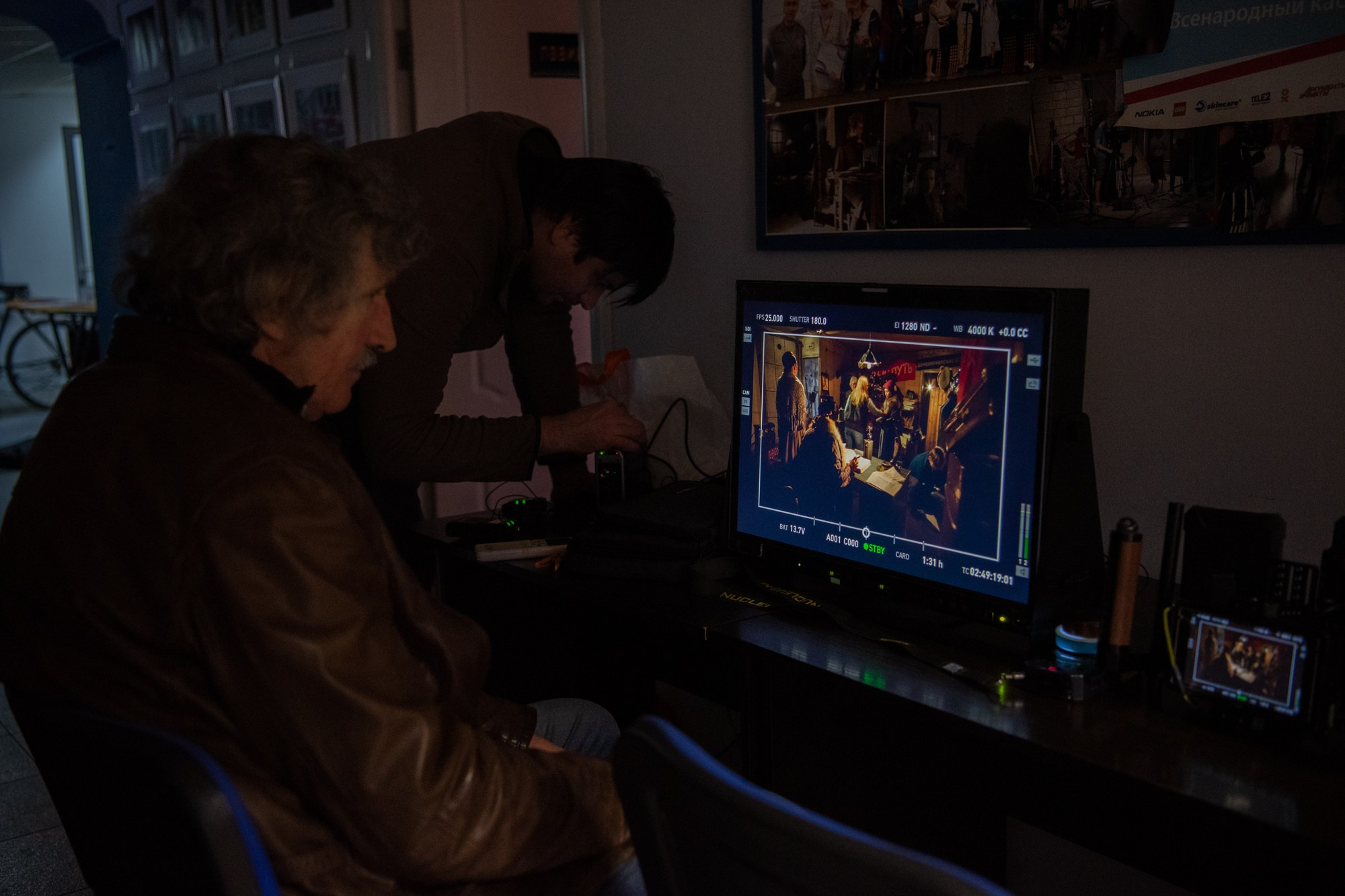 Съемка фильма в Киношколе «Лестница». Фотограф в Москве Виктория Назаренко