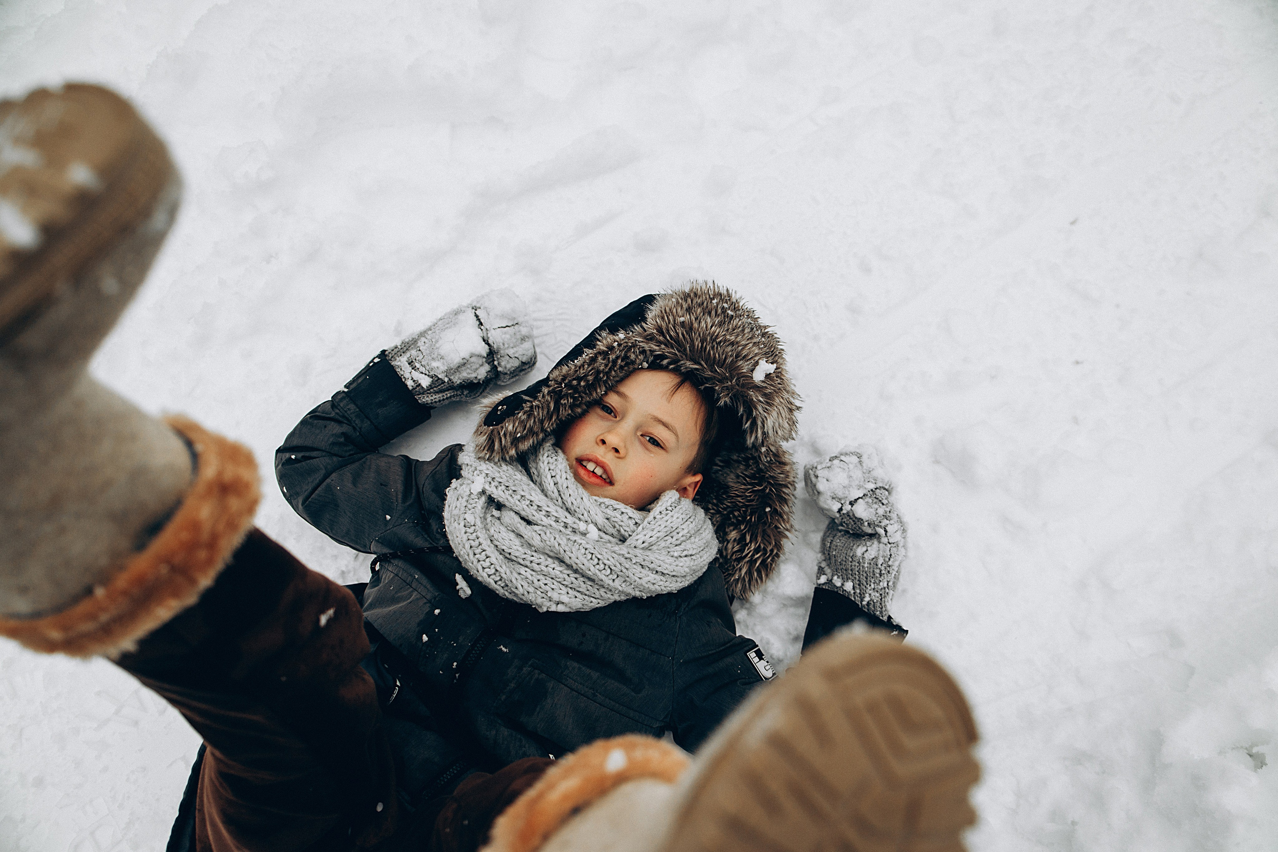 Зимние радости. Репортажный и детский фотограф в Минске