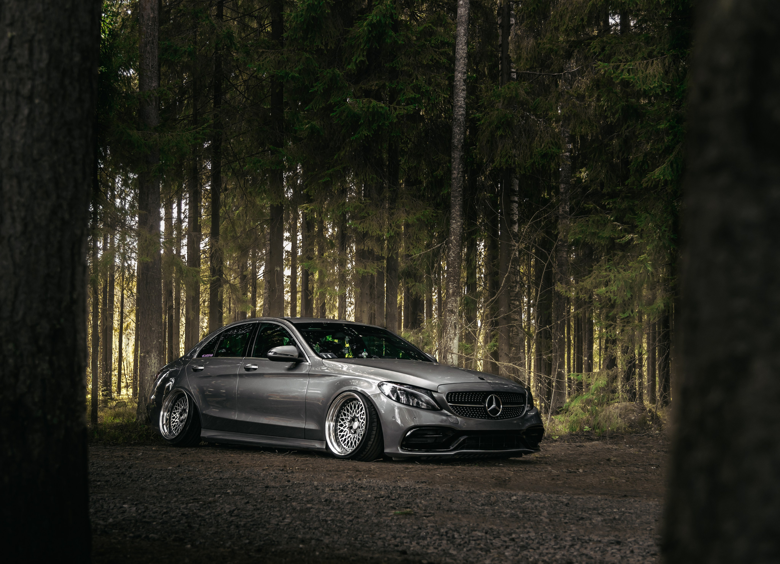 Mercedes benz stance. Opasnophoto