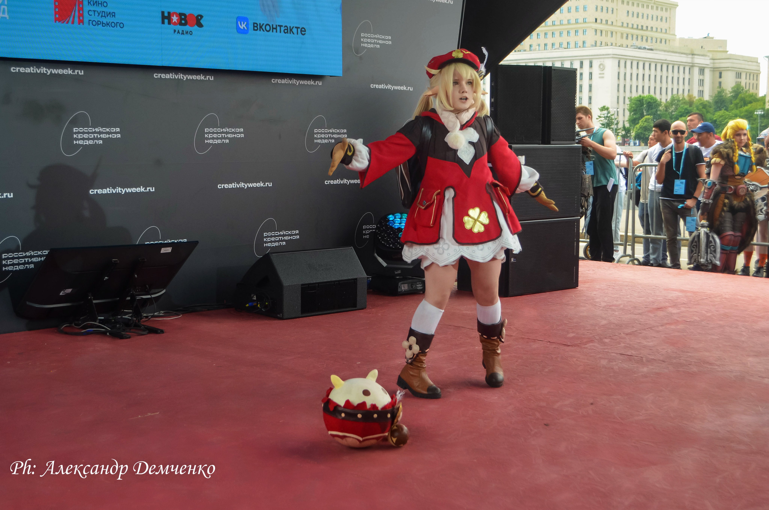 Фотосессия сцены в Москве на разных репортажных мероприятий