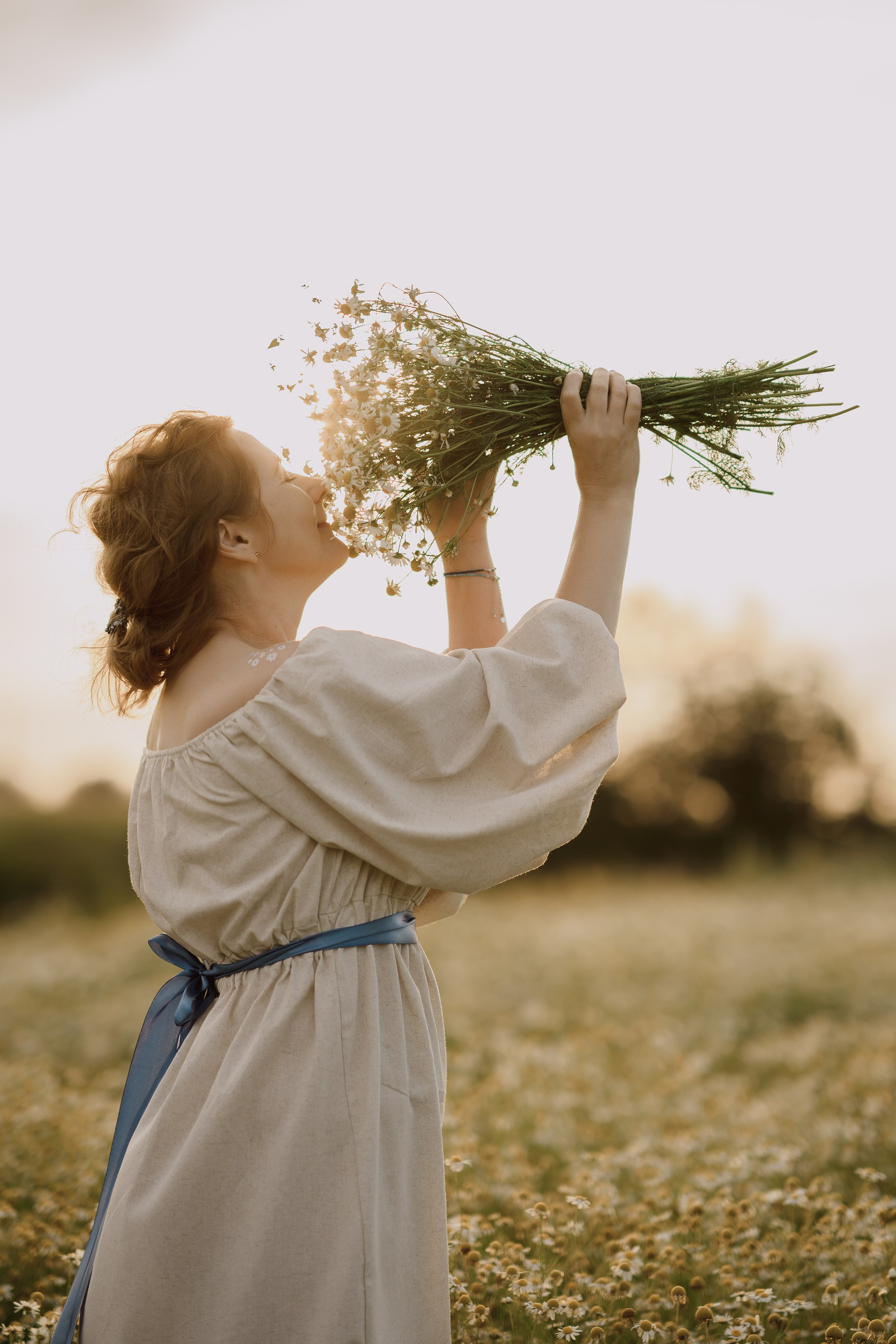 Ромашковое поле. Радонеж. Семейный и детский фотограф в Сергиев Посаде, Хотьково Якимчук Любовь