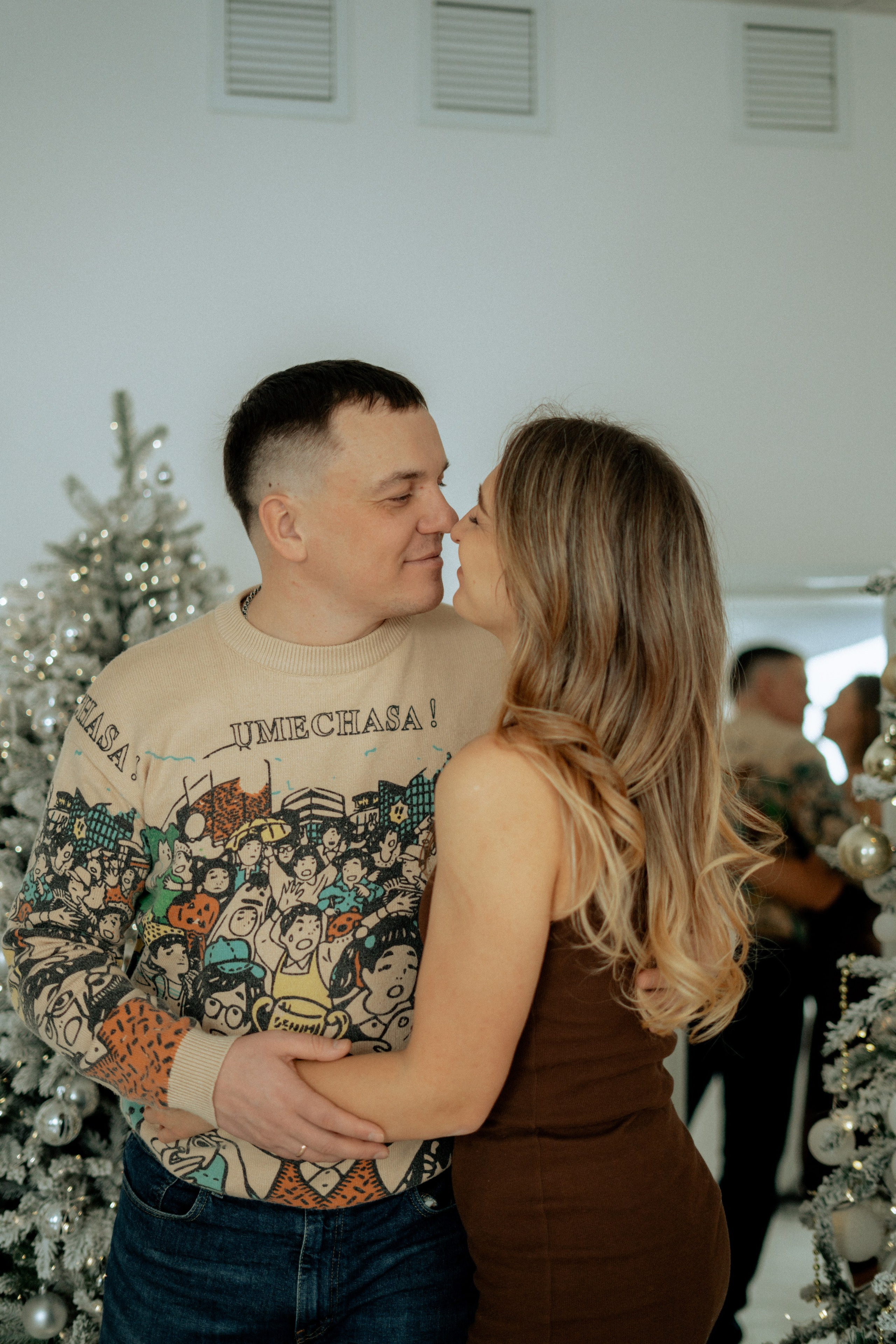 Студийная Новогодняя семейная съемка. Фотограф сахалин