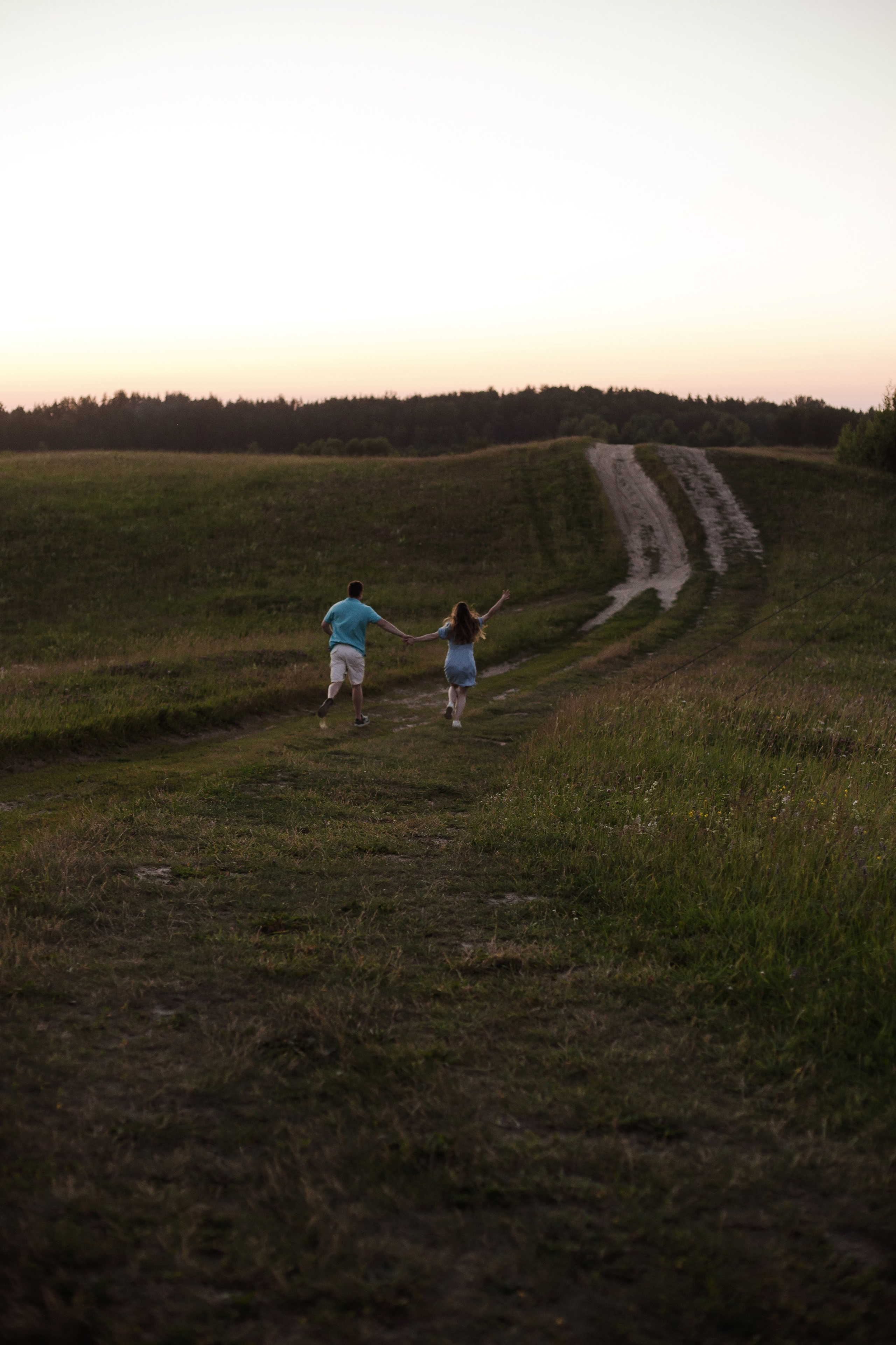 Колтушские высоты — Марина и Сергей. Портретный фотограф в Санкт-Петербурге Элина Ситникова
