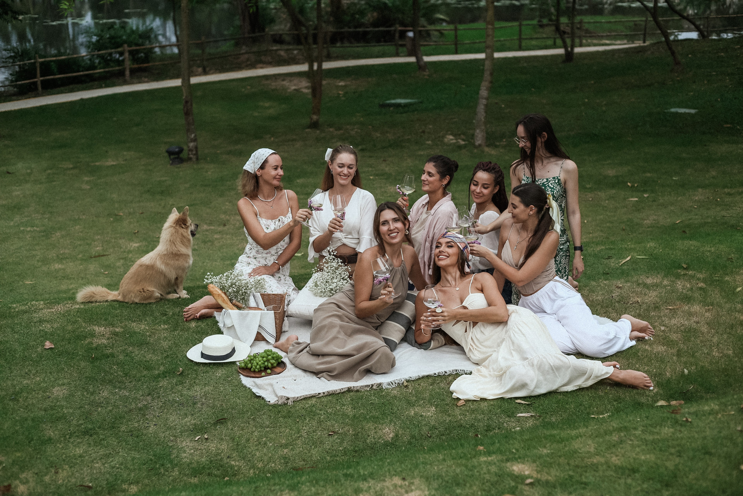 Винный Девичник в стиле Прованс. Фотограф и видеограф Анна Домашенко