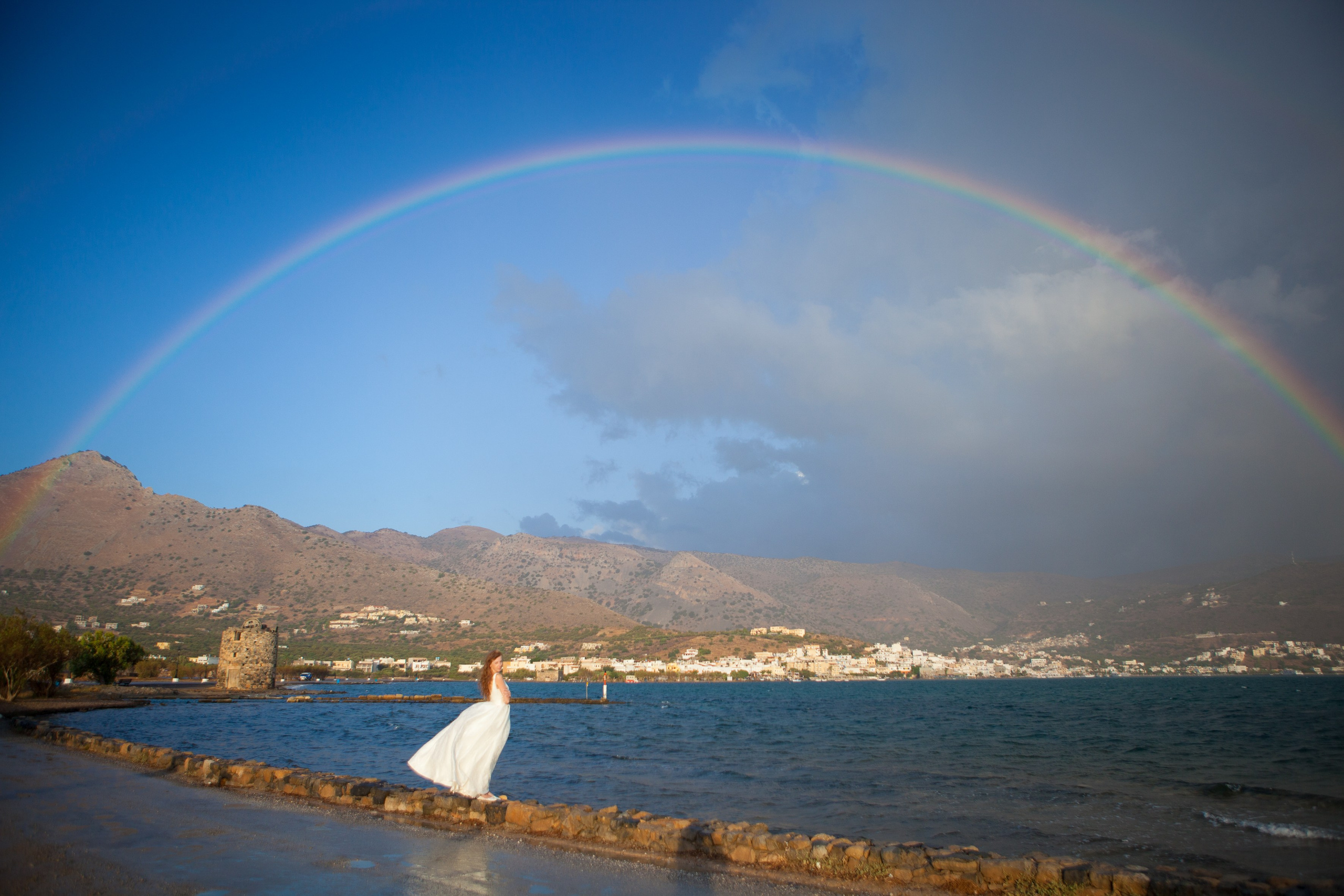 Яна и Олег в Греции. Свадебный фотограф в Москве Екатерина Огарская